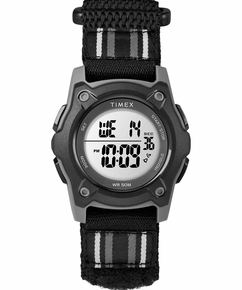 Timex Zegarek dziecięcy 35mm na pasku z dwuwarstwowej z tkaniny