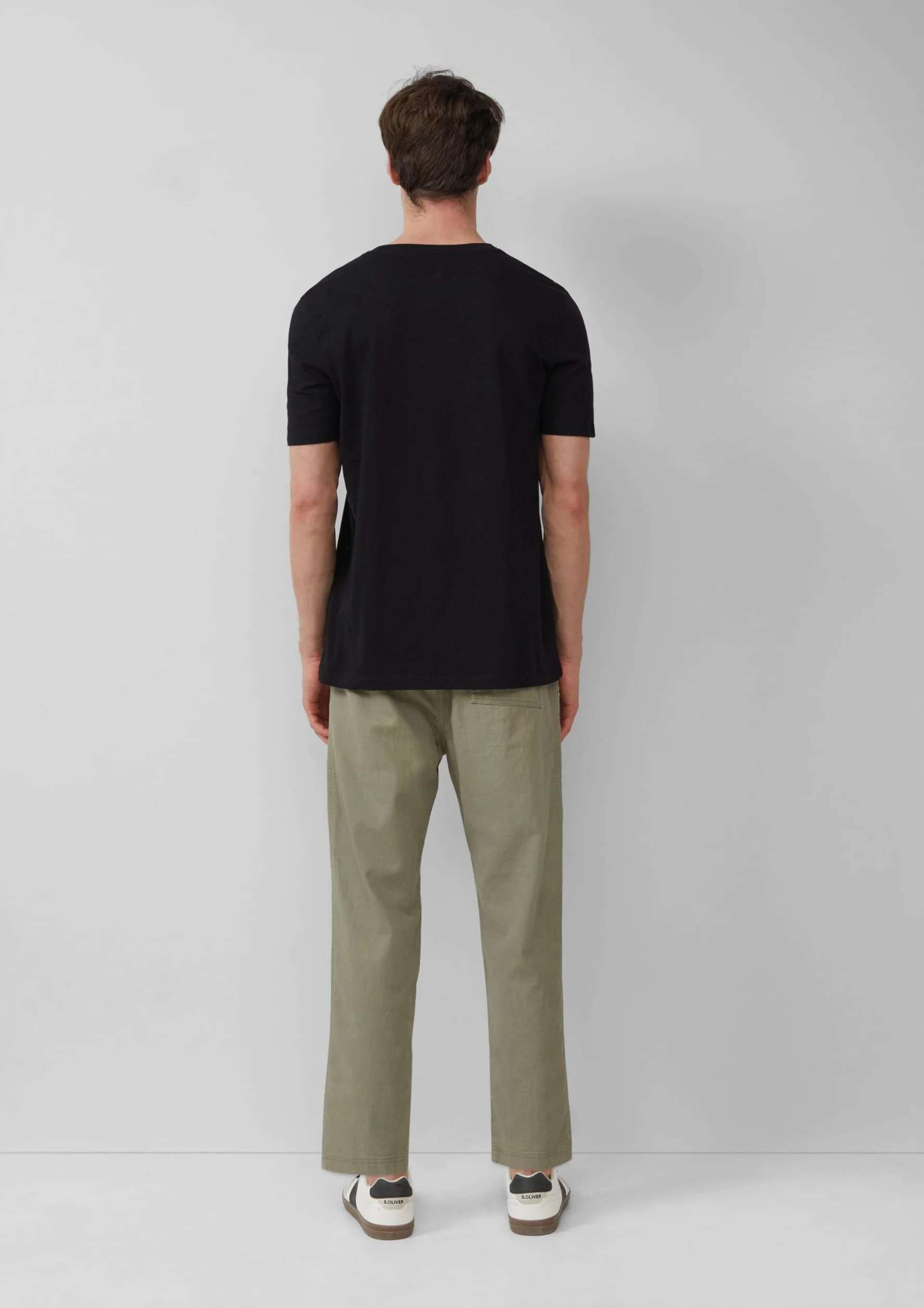 s.Oliver Henley t-shirt męski, czarny, XXL