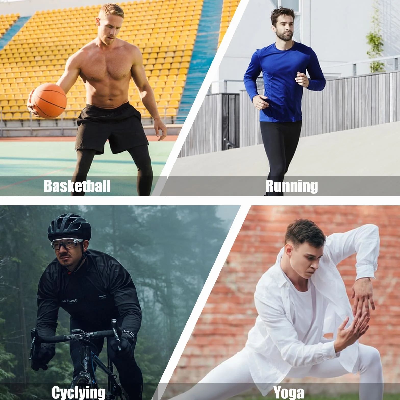 Legginsy kompresyjne 3/4 męskie rajstopy do koszykówki fajne skórki spodnie suche dopasowanie sportowa warstwa bazowa bielizna kompresyjne spodnie treningowe spodnie sportowe bieganie joga