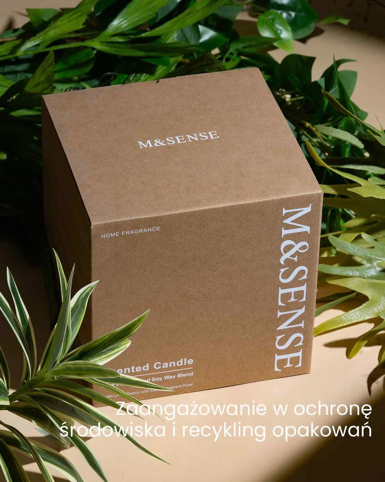 M&SENSE Świece Cytrusowe Citronella 550g - Naturalny Olejek Citronella, Długi Czas Palenia 110h, Świece Sojowe na Taras i Camping, Intensywny Zapach Trawy Cytrynowej, Do Wnętrz i Na Zewnątrz