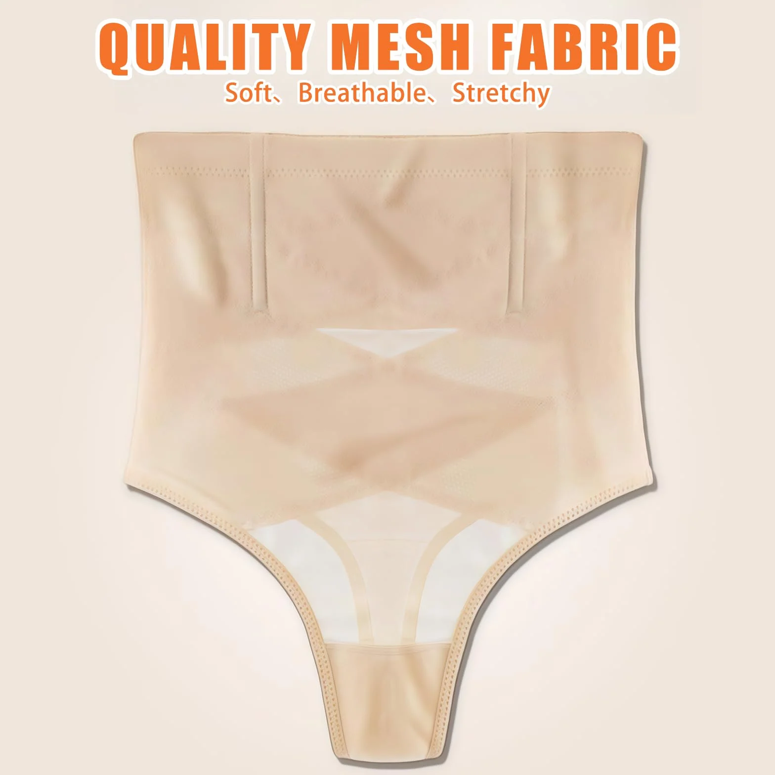SSKHE Damskie majtki wyszczuplające brzuch, bielizna modelująca z wysokim stanem dla kobiet, shapewear wyszczuplający brzuch na imprezy, do domu., kolor skóry, XL-XXL