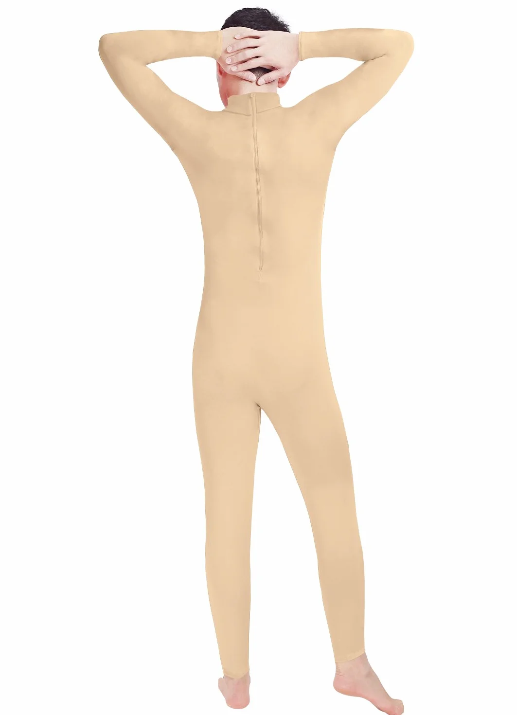 Chłopięce męskie spandex golf z długim rękawem jednoczęściowy strój taneczny unitard body