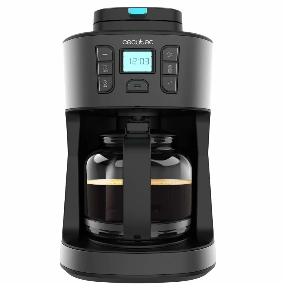 Cecotec Ekspres do kawy 66 Grind & Drop 1086 W, młynek do ostrzy, stal nierdzewna, automatyczne wyłączanie
