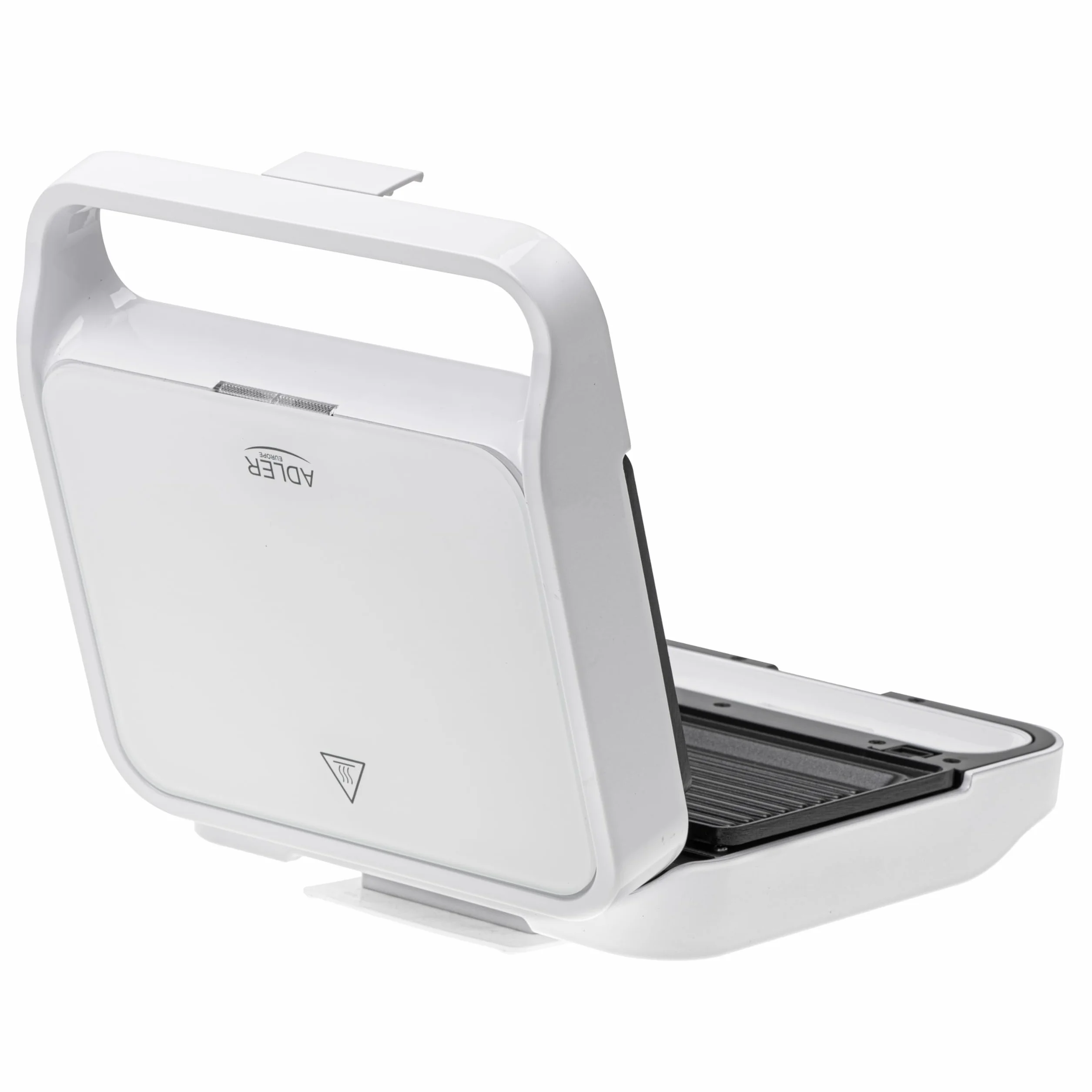 ADLER EUROPE Opiekacz do kanapek 2w1, Kanapki Panini, Tosty, Grill, Wymienne płyty, Breakfast maker, Moc max 1100W