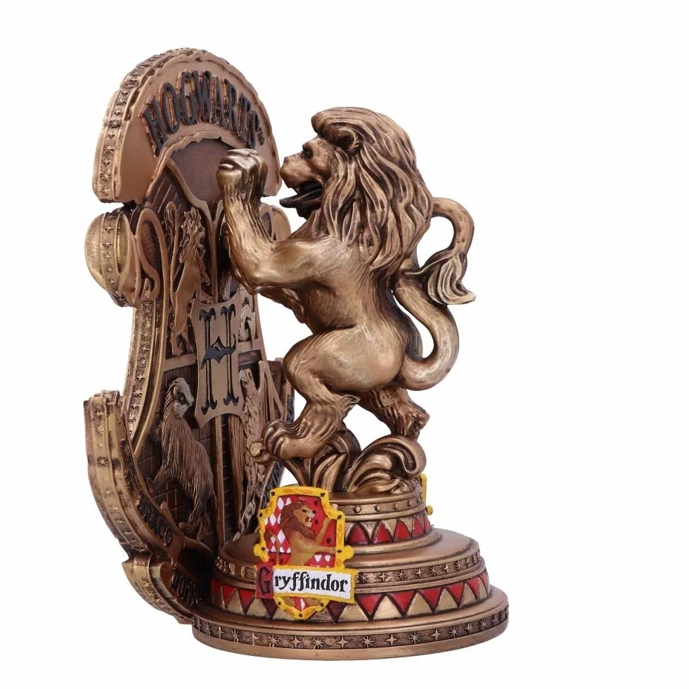 Nemesis Now Podpórka do książek Harry Potter Gryffindor 20 cm żywica złota