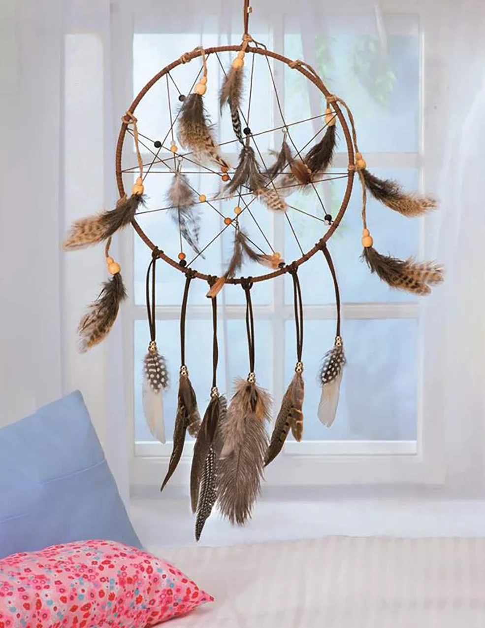 GLOREX 6 1294 225 - Metalowy pierścień do rękodzieła o średnicy ok. 20 cm, powlekany na czarno, do łapaczy snów, makramy, dekoracji ściennych i florystyki