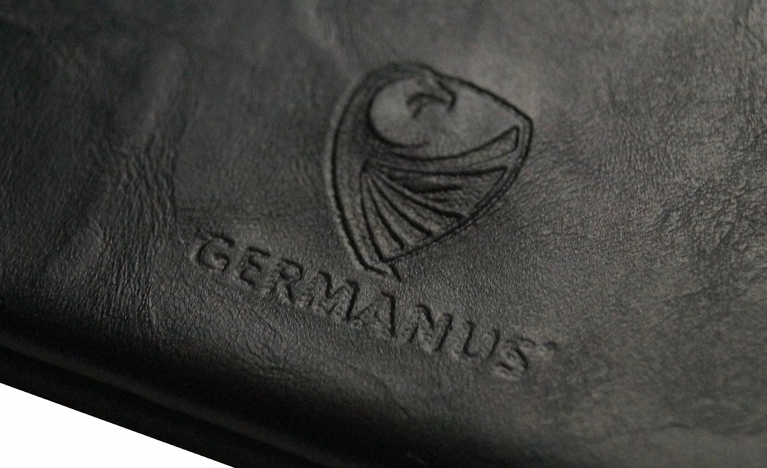 GERMANUS Torba na tytoń, bez skóry, wyprodukowana w UE, Noctus, Schwarz, Einheitsgröße