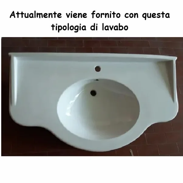Bagno Italia Szafka łazienkowa 110 cm z litego orzecha ręcznie robiona