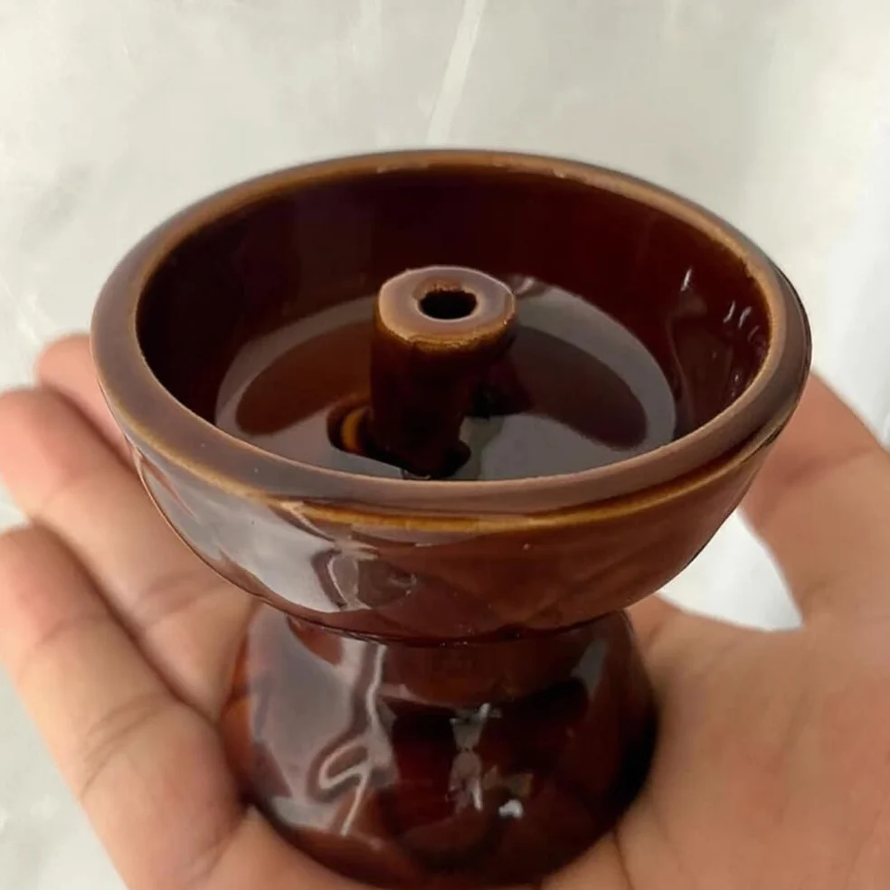 Yardwe Ceramiczna Lampa Naftowa Retro z Regulowanym Płomieniem do Wnętrz