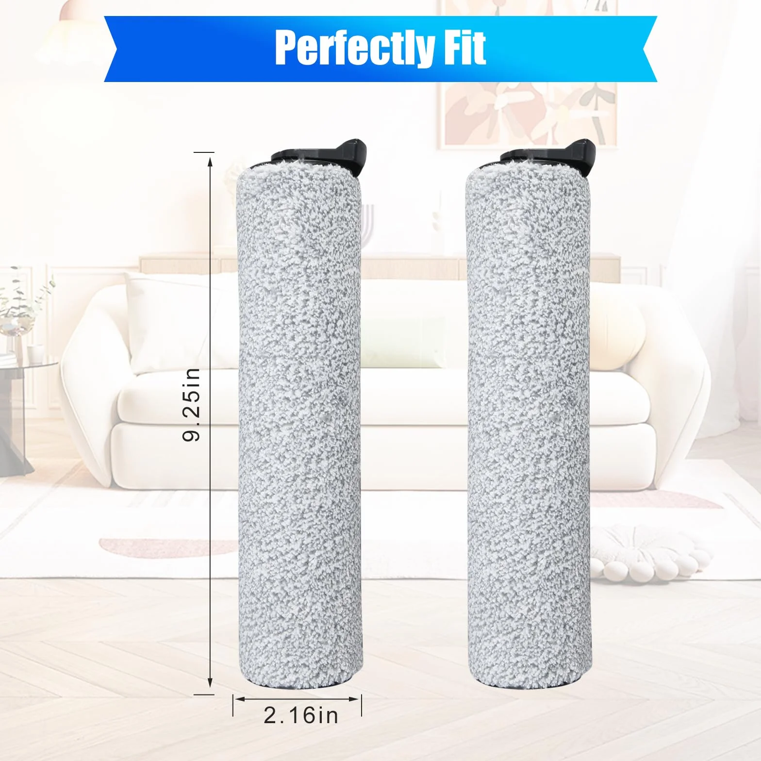 Wymienne Szczotki Rolkowe do Tineco Floor ONE S3 iFloor 3 Breeze, Mokro i Sucho
