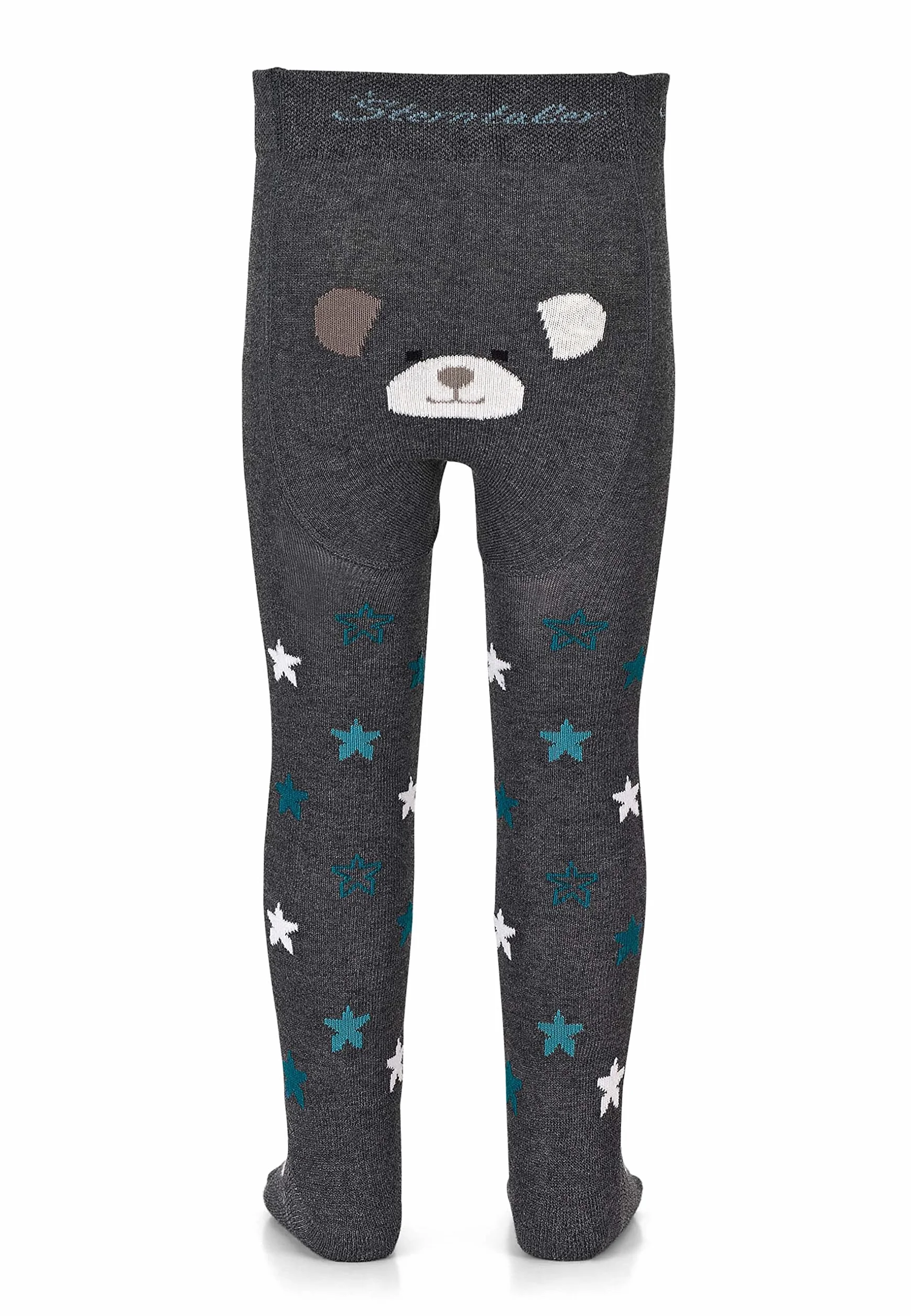 Sterntaler Rajstopy do raczkowania Baby Elia, uniseks, antracytowy melanż, 86
