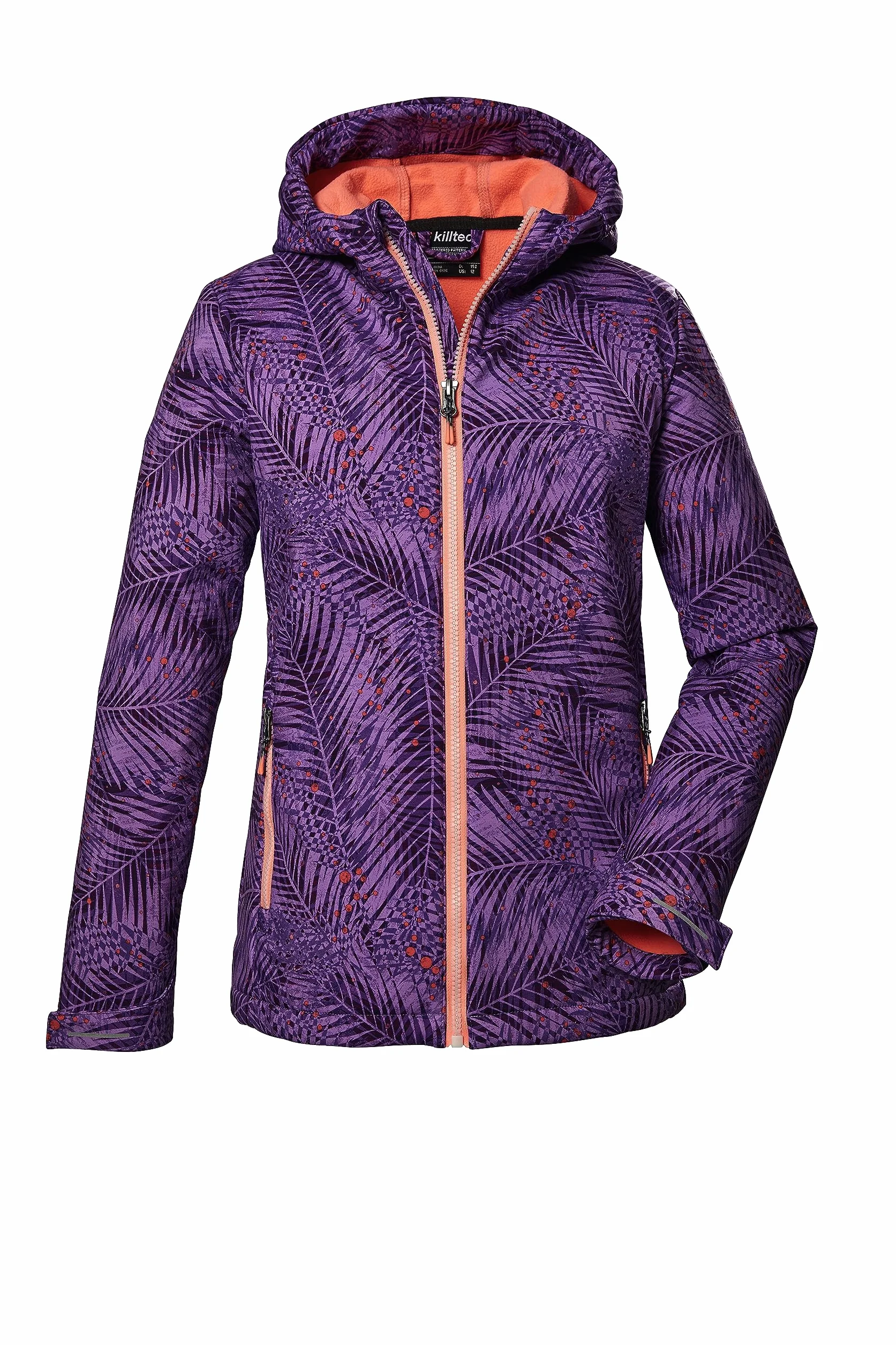 Killtec Kurtka typu softshell/kurtka outdoorowa z kapturem Girl´s Kos 346 Grls Sftshll Jckt