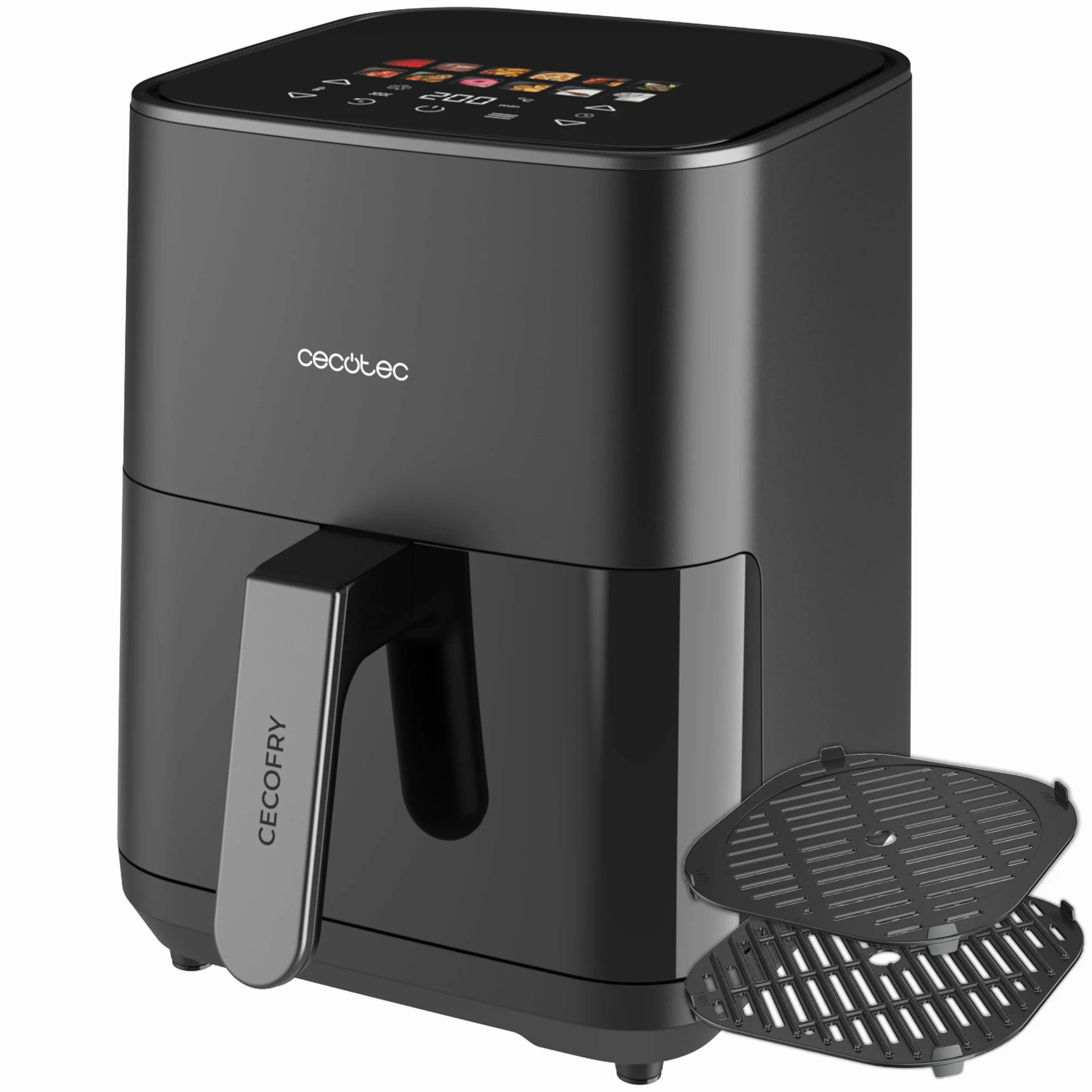 Cecotec Frytkownica na gorące powietrze Cecofry&Grill Duoheat 4000 4L 1900W 40-200°C 10 menu