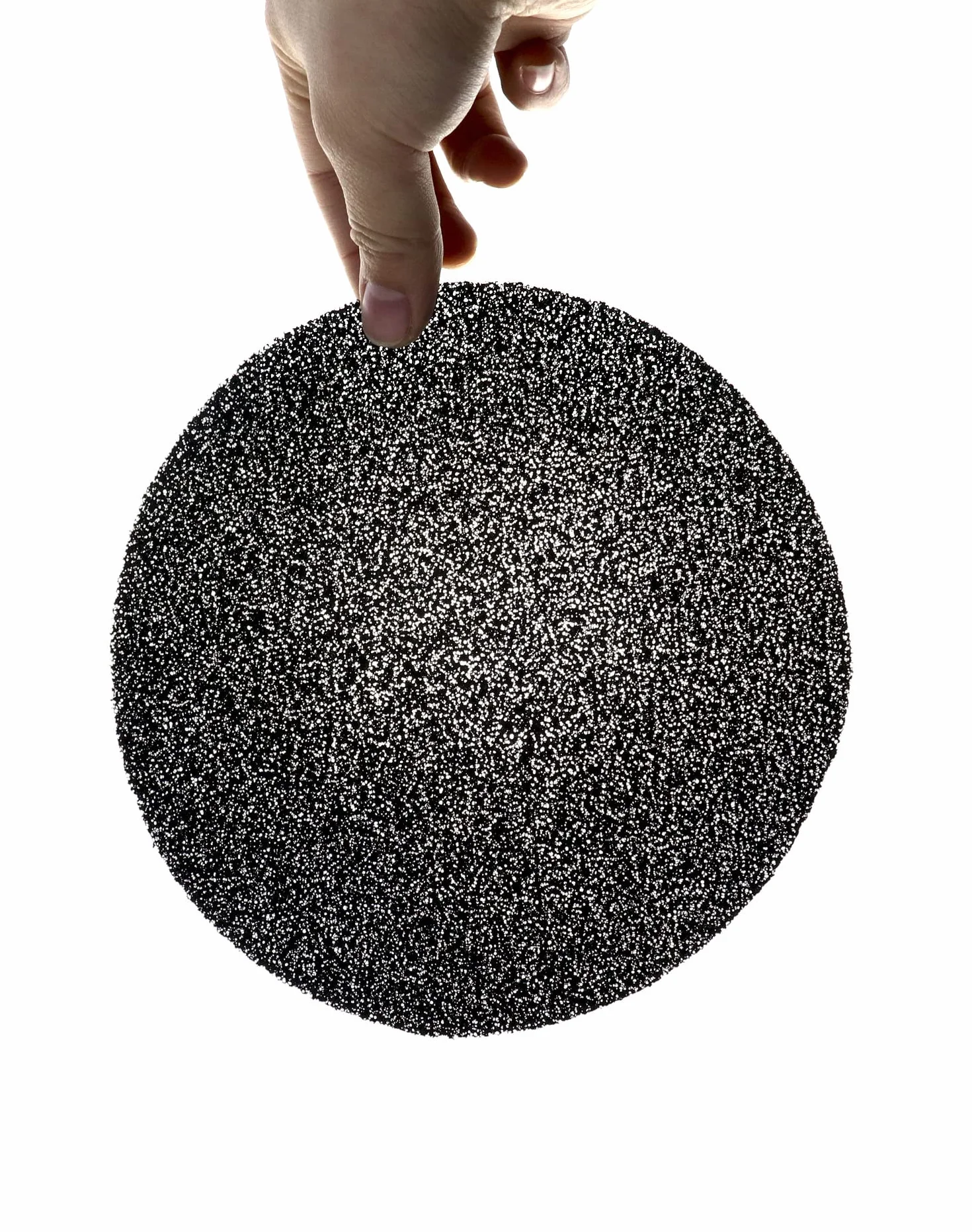 QWORK 8 Filtr kompozytowy Pokrycia okrągłe, Filtr węglowy do pojemników 17cm