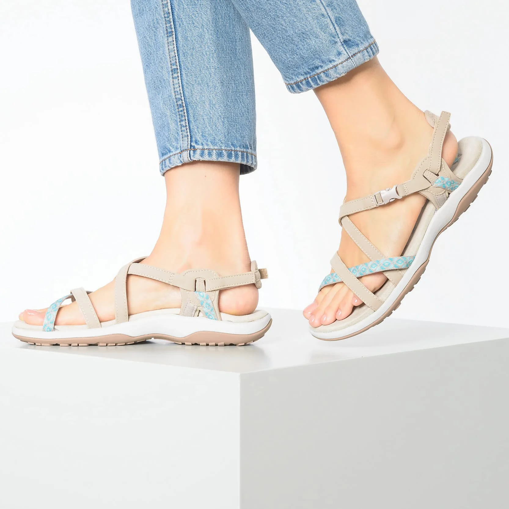 Skechers Kobiety Reggae Slim Vacaysandały slingback