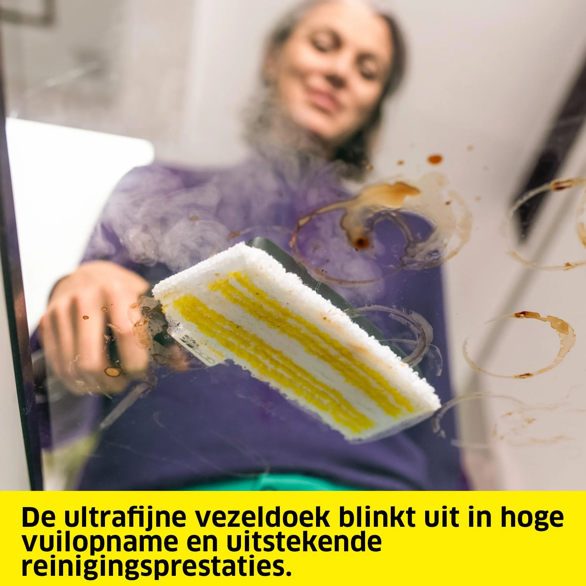 Kärcher Zestaw Elastyczna Dysza Ręczna Ściereczka do Parownic 2.863-333.0