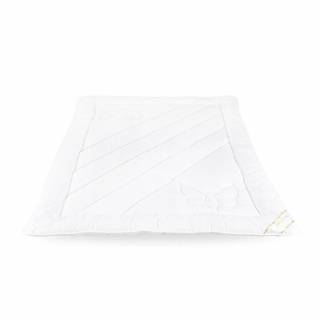 Kołdra Jedwabna 140x200 Imperial Dzikie Jedwab Premium Naturalna Całoroczna
