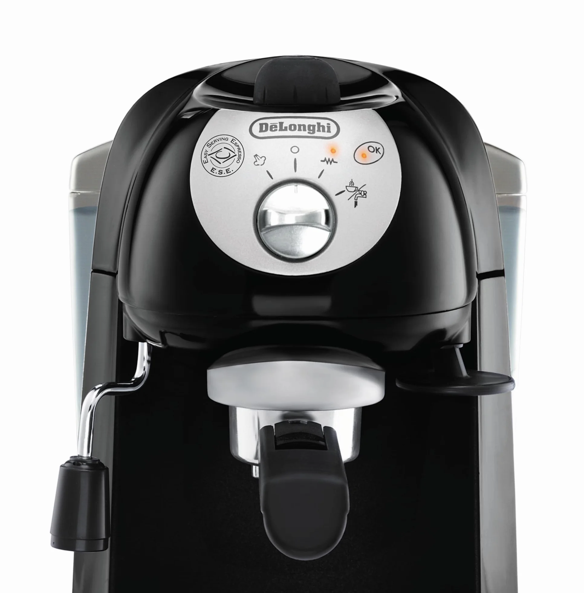 De’Longhi EC 201.CD.B Ekspres do Kawy Kolbowy, 1100 W, 1 Litr, Szary/Srebrny