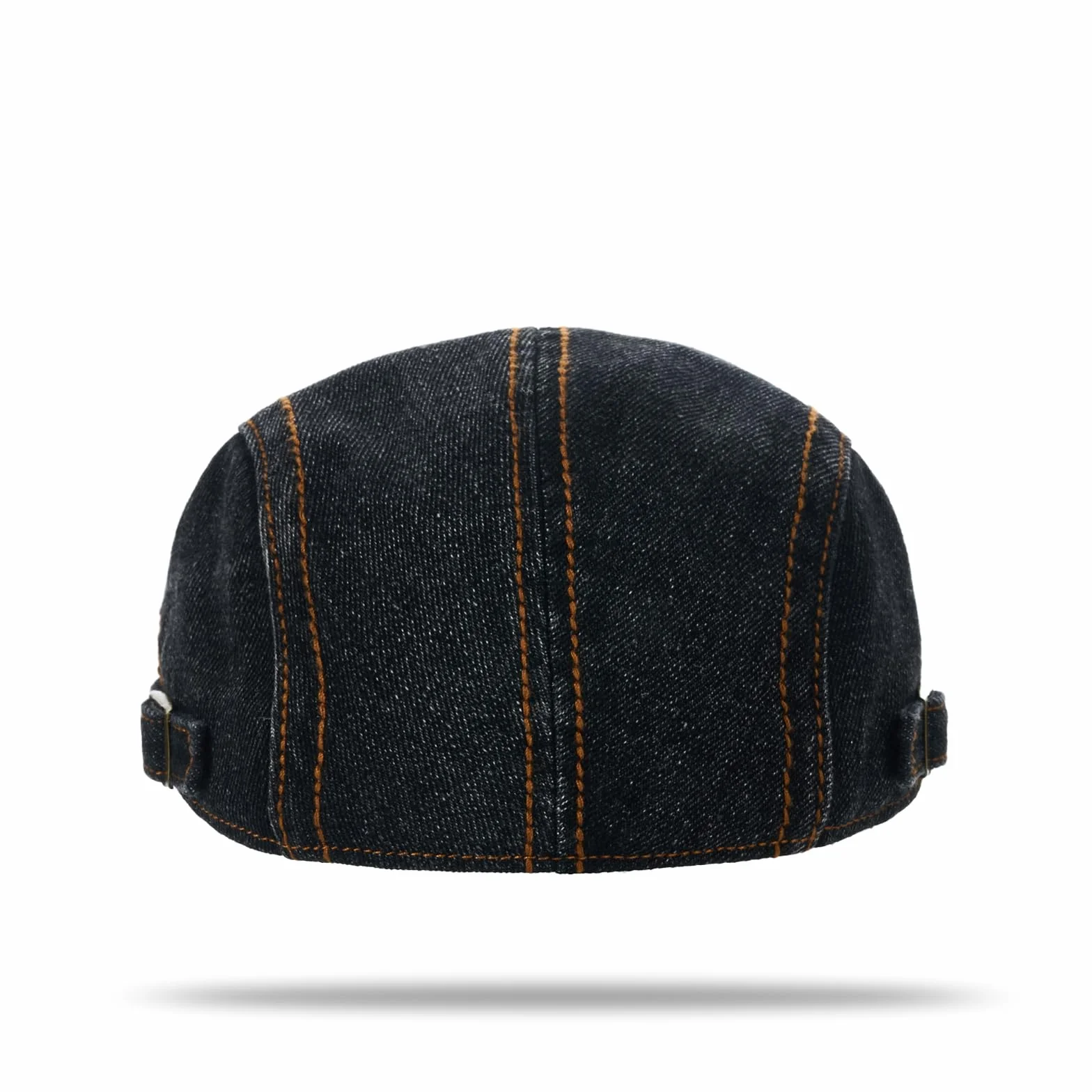 YAMEE Beret kapelusze męska dżinsowa vintage płaska czapka damska oddychająca ochrona przed słońcem płaska czapka męska klasyczna prosta beret męska regulowana czapka gazeciarza uniseks na co dzień