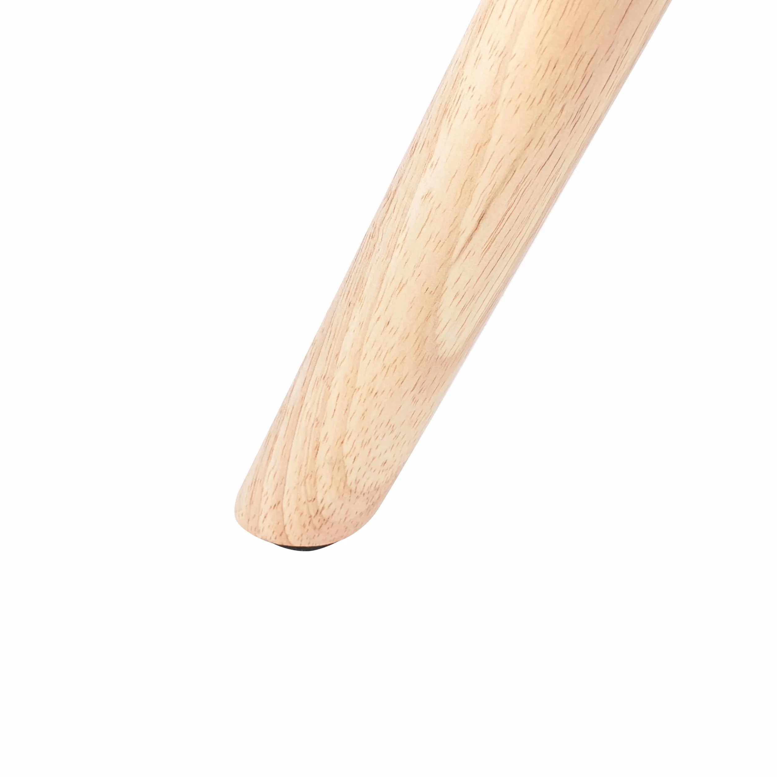 Fotel dla dzieci boucle drewniane nogi pastelowy róż Miland