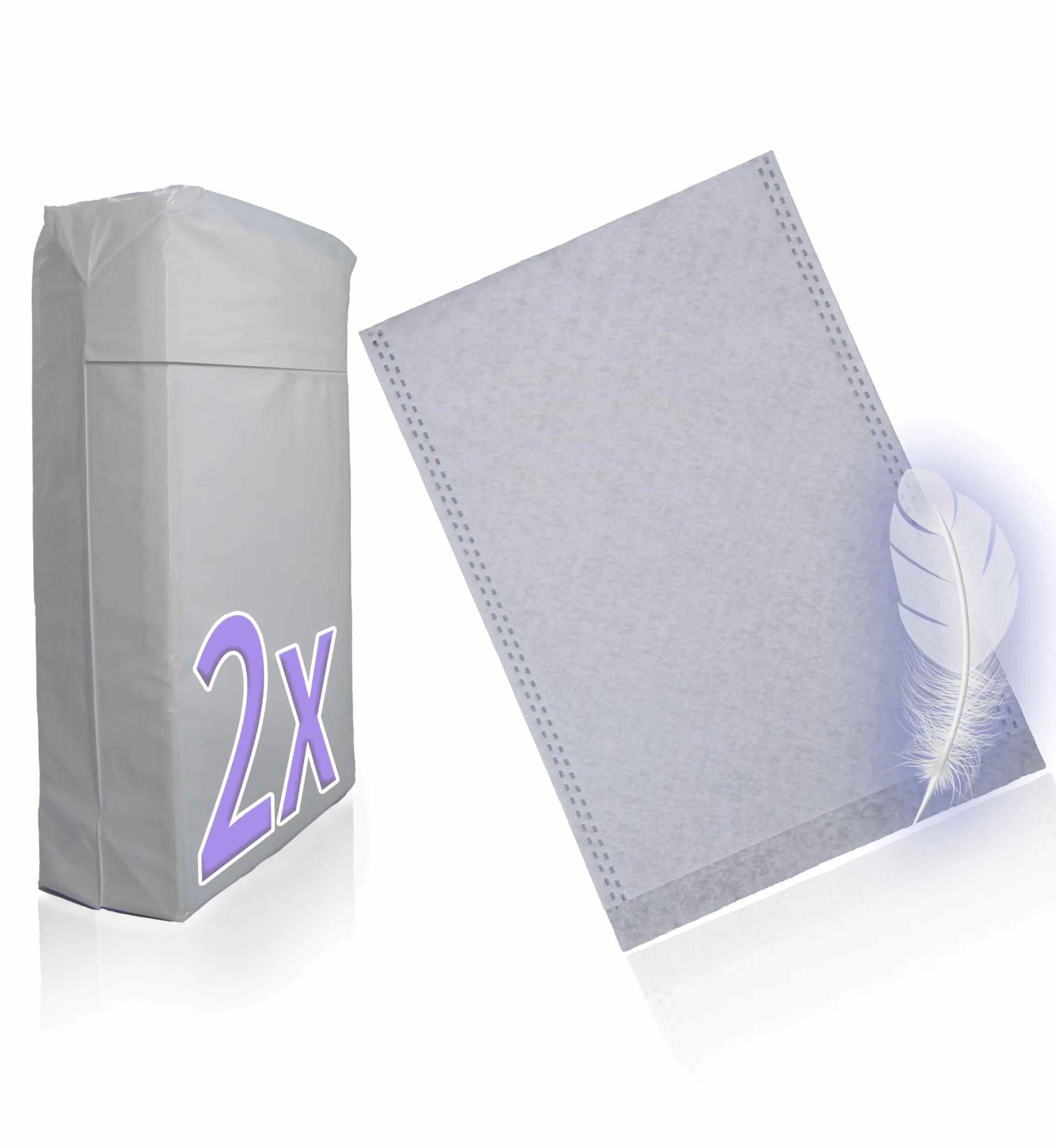DeLuxe ZVG 100 szt. jednorazowych myjek premium rozmiar XL