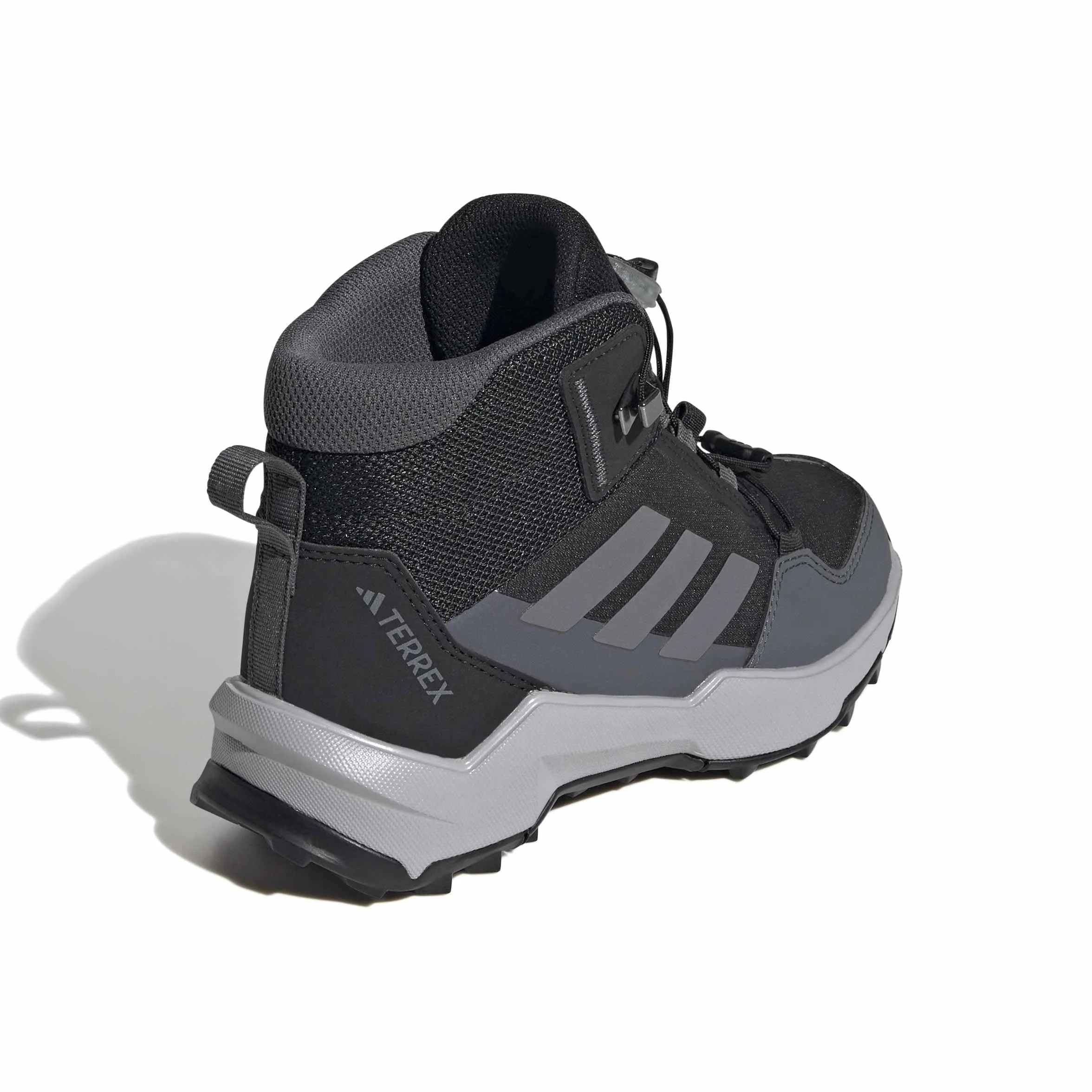 adidas Uniseks - dzieci Terrex Ax4R Mid Hiking Kids Shoes, Cblack/Grefou/Greysix, 34 EU
