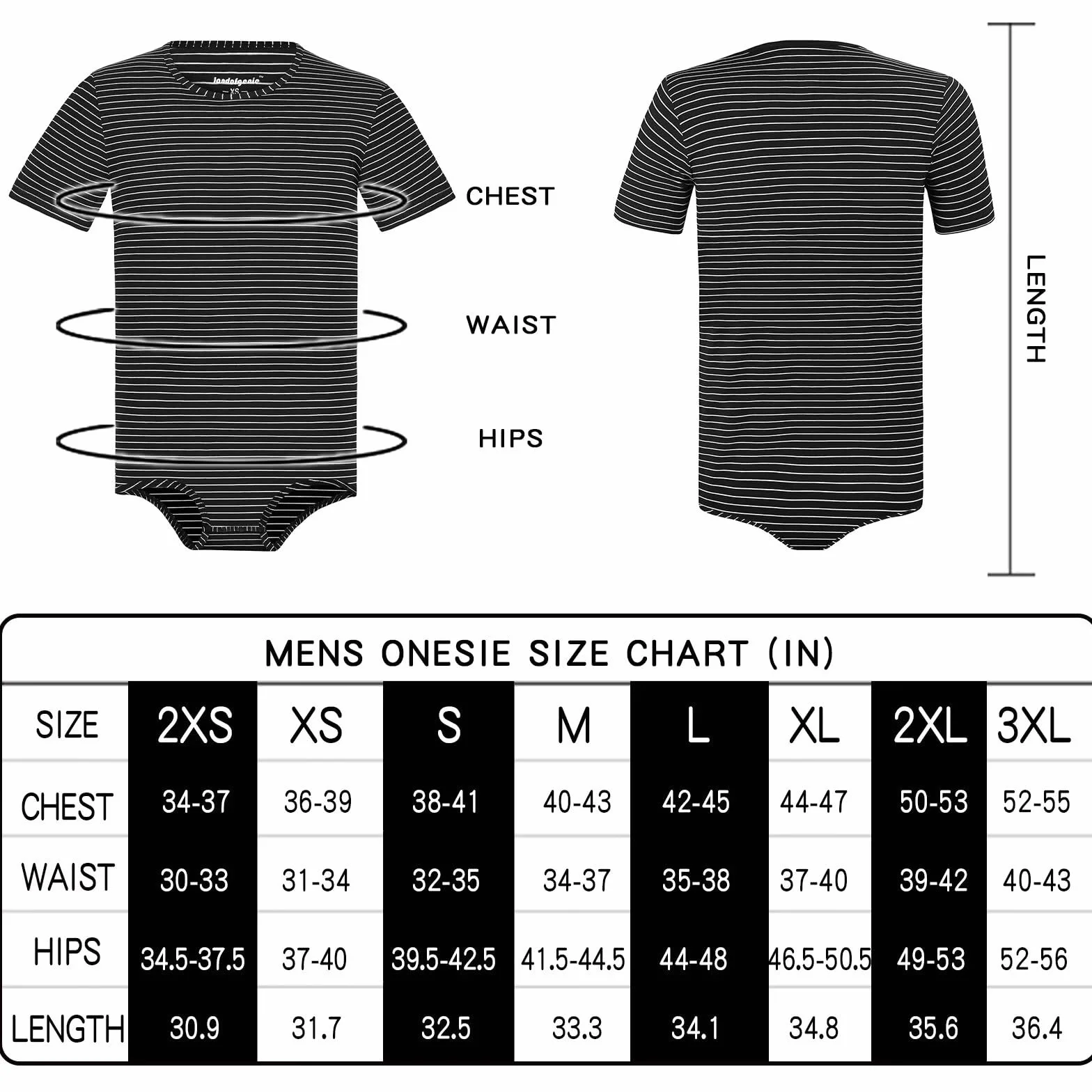 Landofgenie Mężczyźni Kurzarm Bodysuit Press Botton Crotch Shirt Piżama Bodysuit Leotard Top Strappler