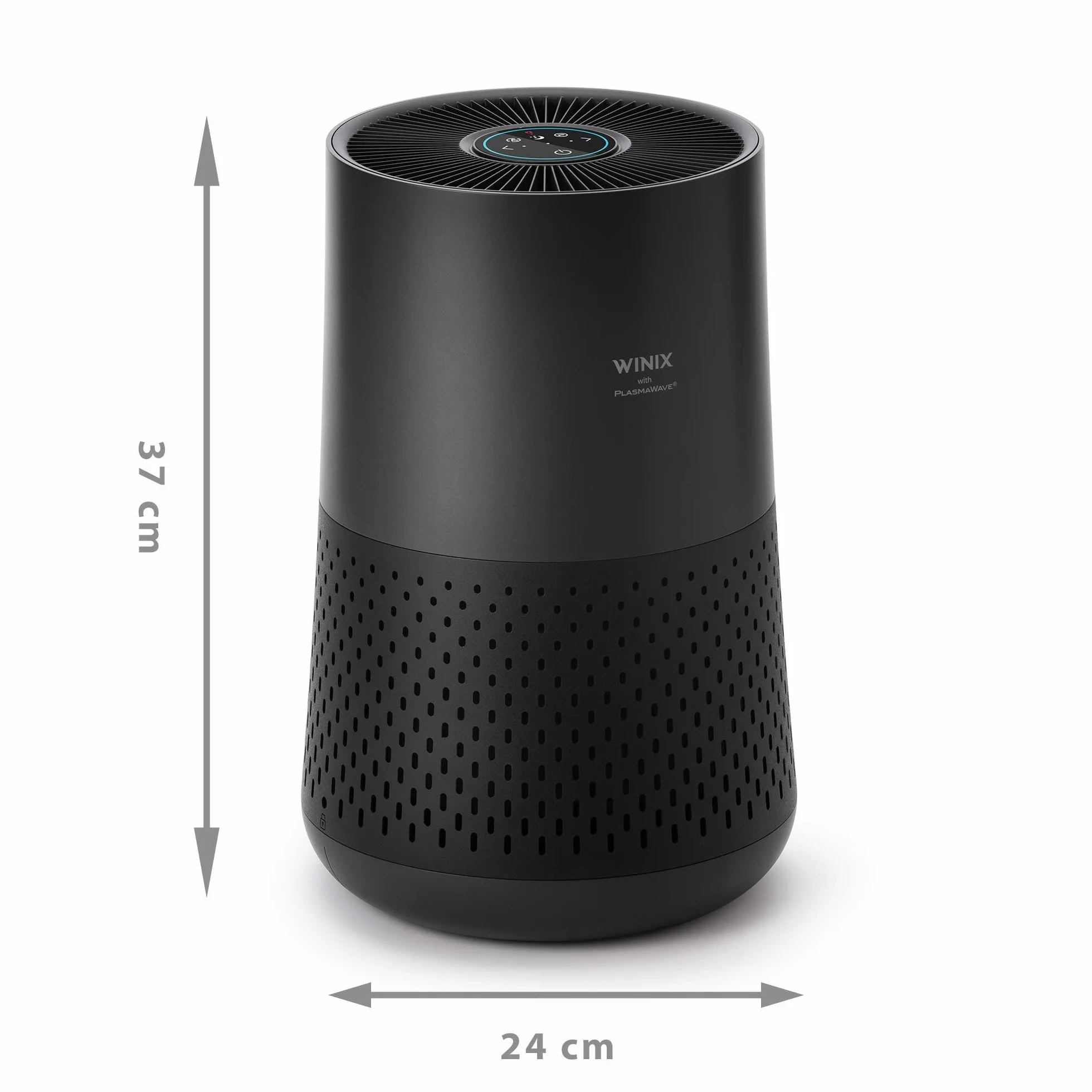 WINIX A330 oczyszczacz powietrza, filtr True HEPA, CADR 228 m³/h (do 45 m²), dla alergików, technologia plazmowa Wave, redukuje 99,97% alergii, pyłków i złych zapachów, do sypialni i salonów