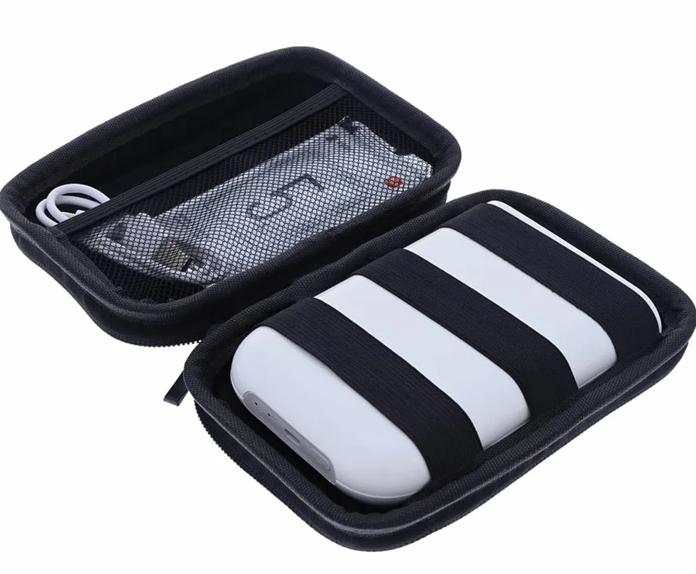 Torba kompatybilna z Xiaomi Mi Portable Photo Printer Wireless Mobile Instant Photo Printer Etui Ochronne czarny