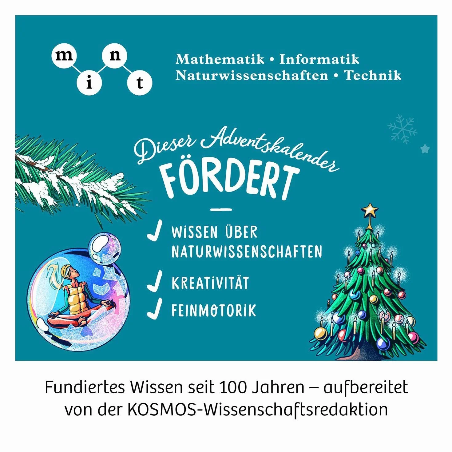 Adventskalender Experimentierkasten Die schönsten Experimente zur Weihnachtszeit