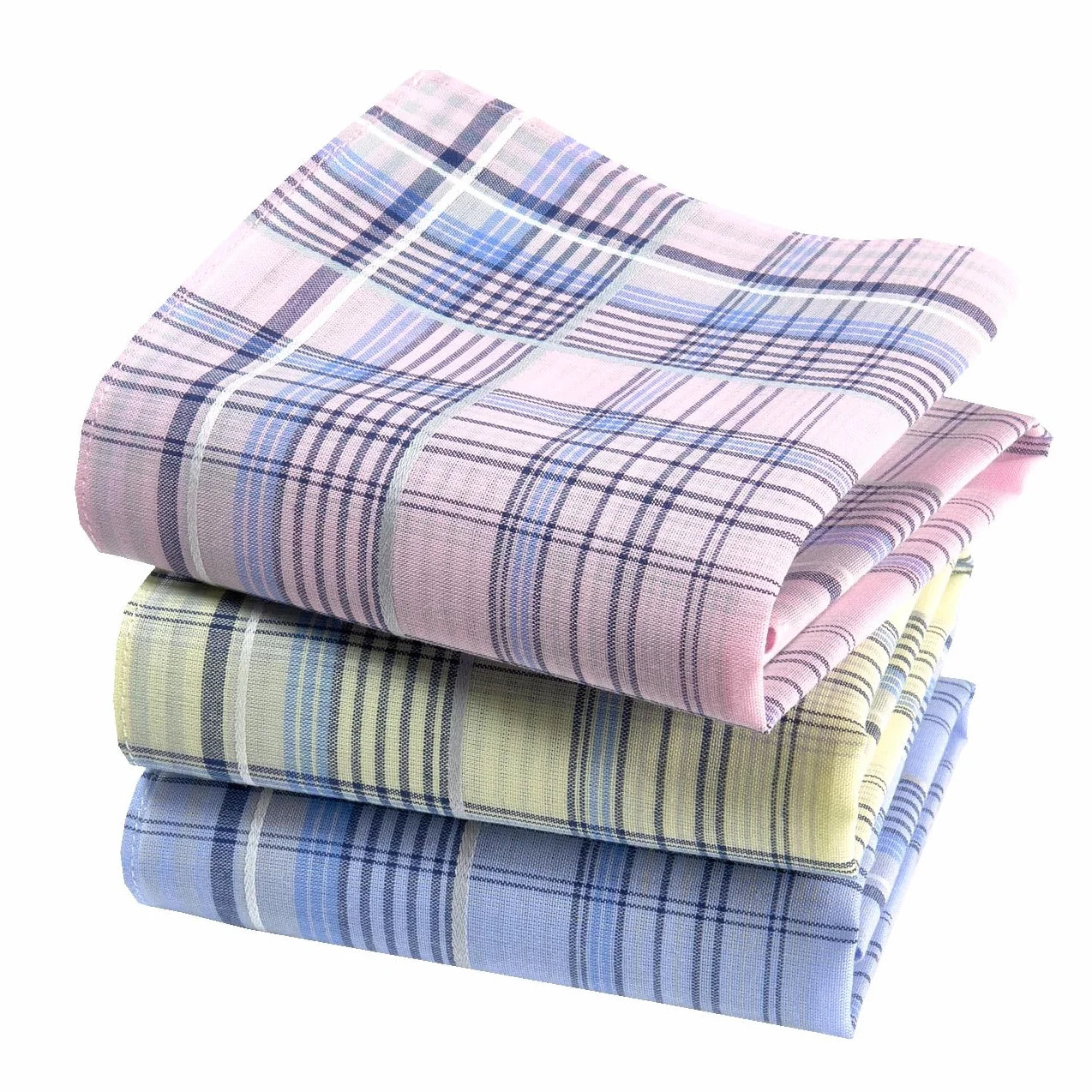 Chusteczki Premium damskie 100% bawełna czesana - 35cm x 35cm - 3 sztuki - Model P04