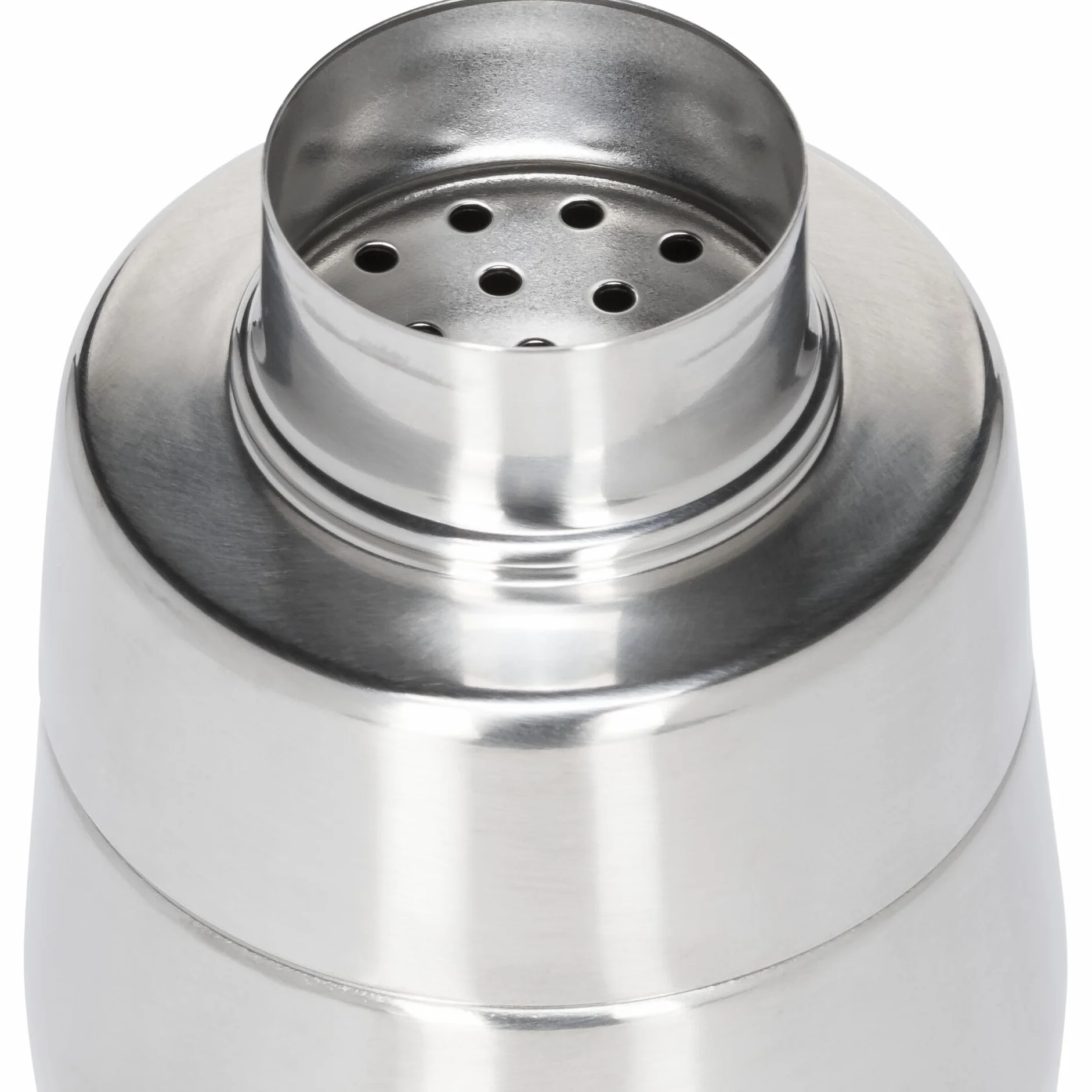 Alessi Shaker do koktajli w macie ze stali nierdzewnej 18/10, satynowy srebrny, 25 ml