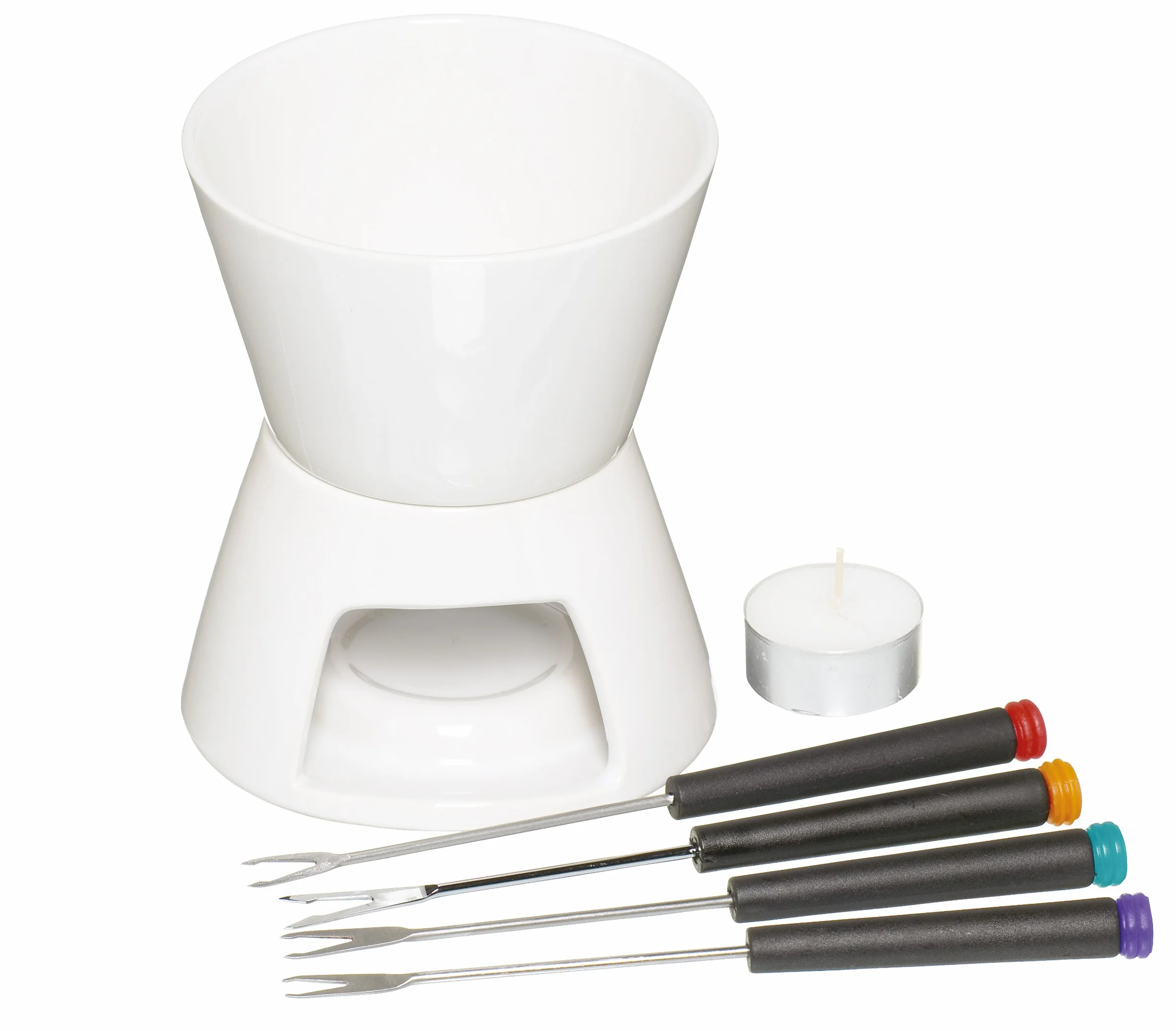 KitchenCraft Zestaw do Fondue Czekoladowy Pudełko Upominkowe Biały