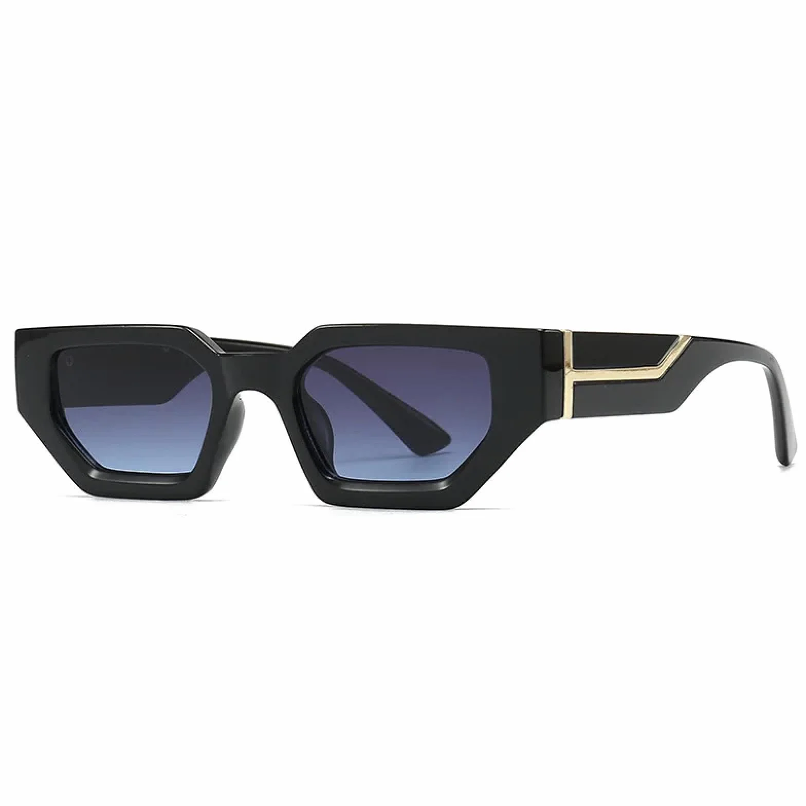 Modne okulary przeciwsłoneczne w stylu vintage damskie dla mężczyzn luksusowe okulary przeciwsłoneczne dla kobiet okulary z małą oprawką Uv400