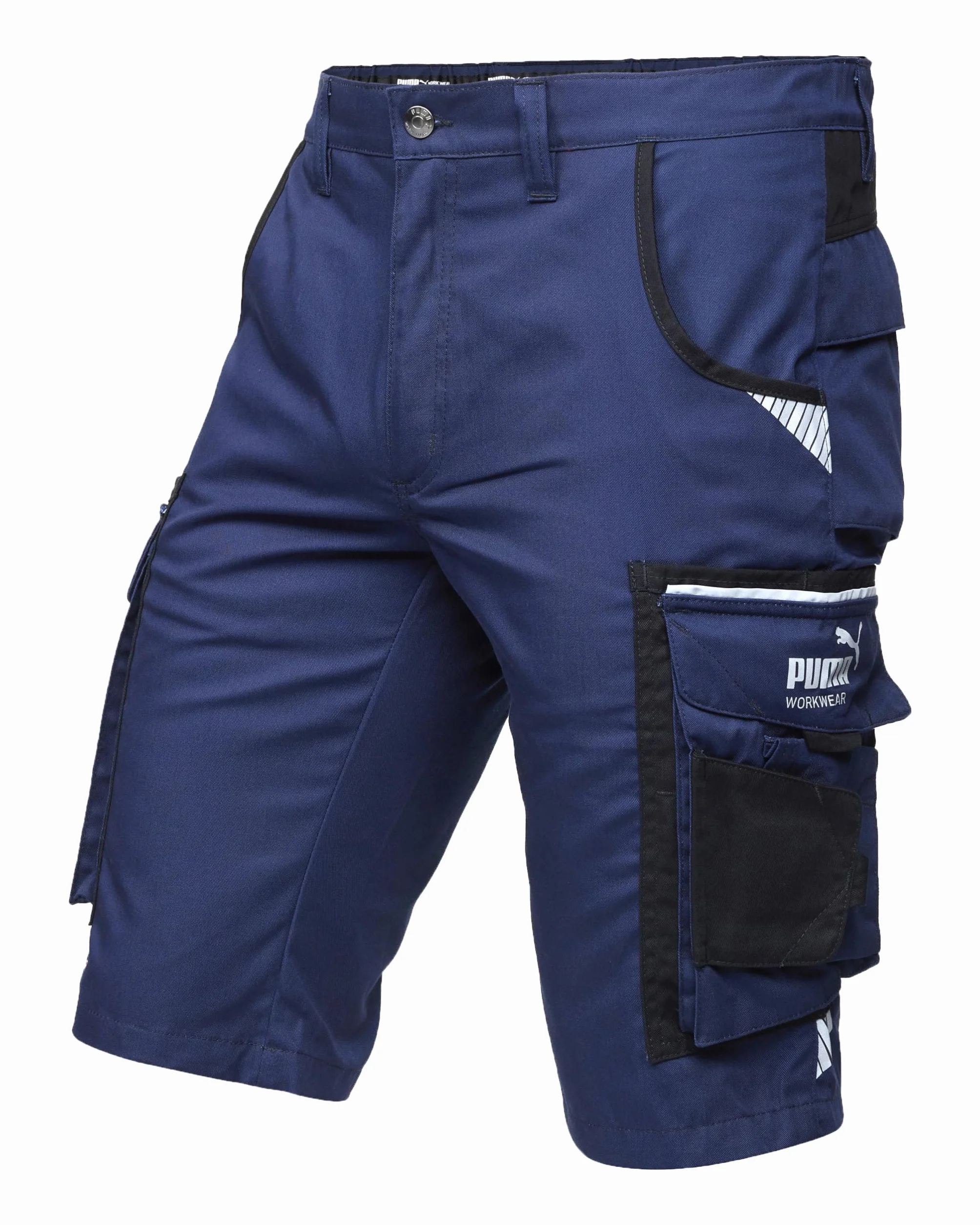 PUMA WORK WEAR Szorty robocze premium z wieloma kieszeniami i wzmocnionym materiałem