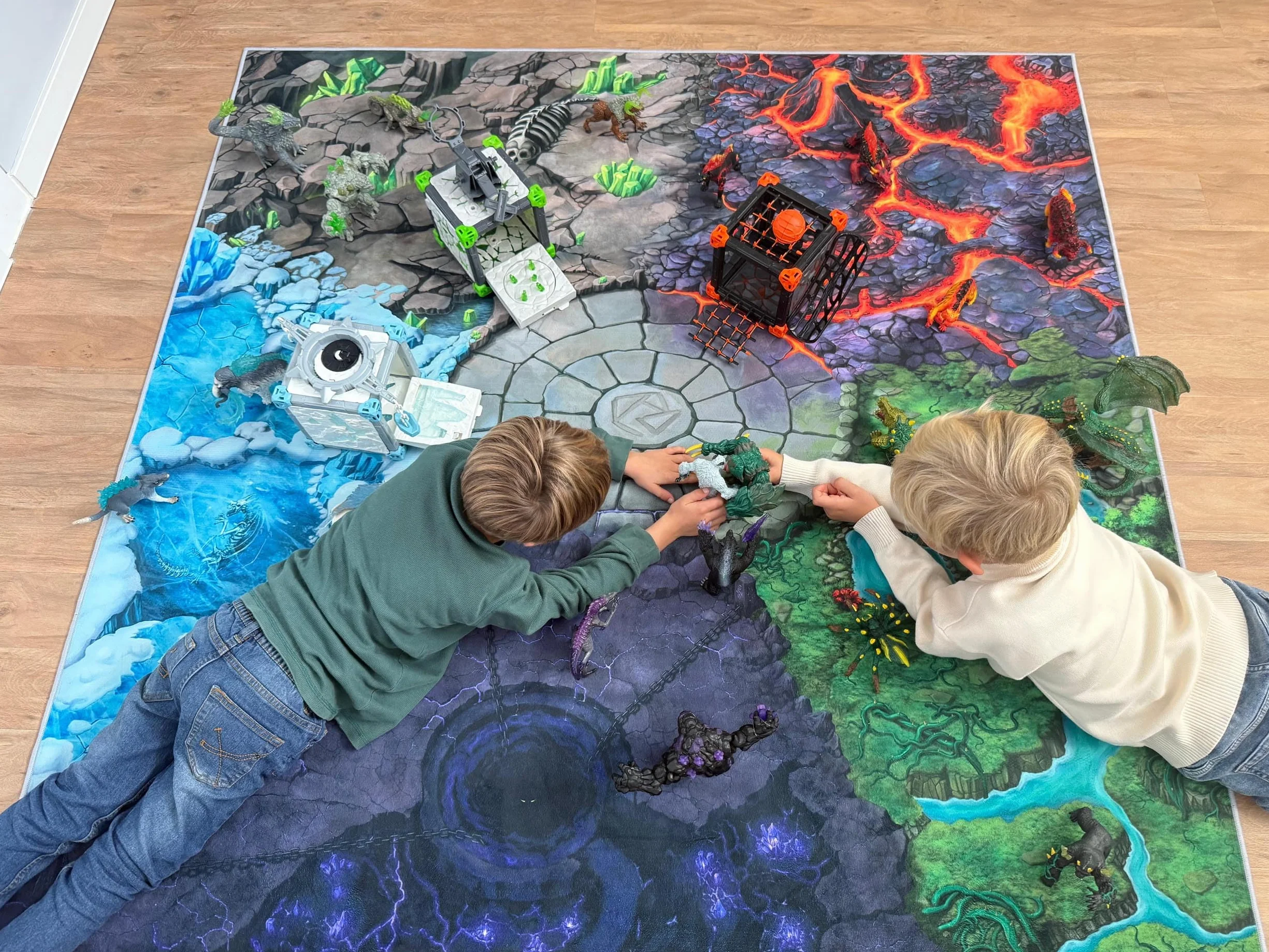 Dywan Schleich Eldrador 160 x 160 cm do pokoju dziecięcego