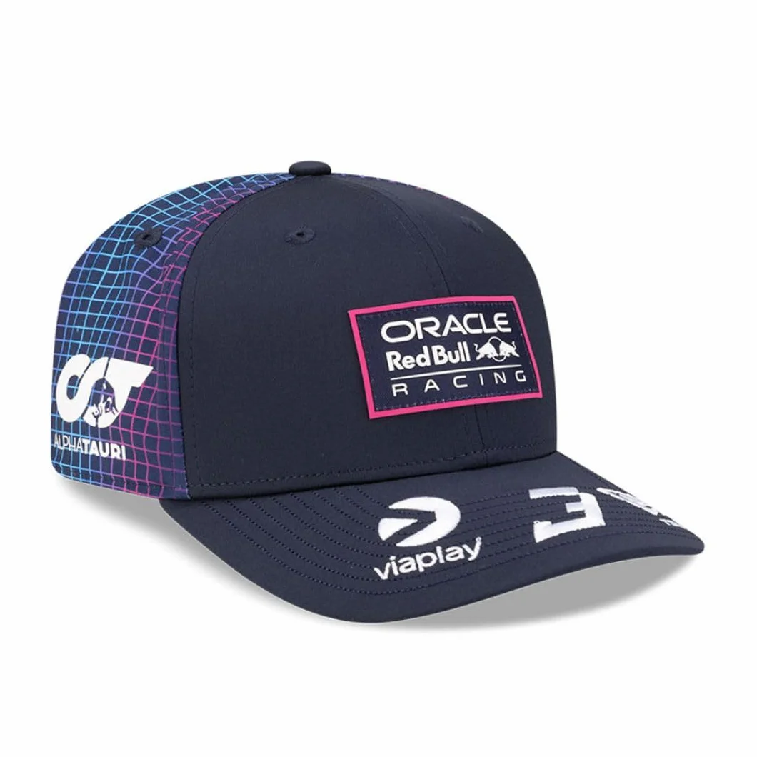 New Era 9SEVENTY F1 Red Bull Miami Race Max Verstappen czapka dla dorosłych, niebieska