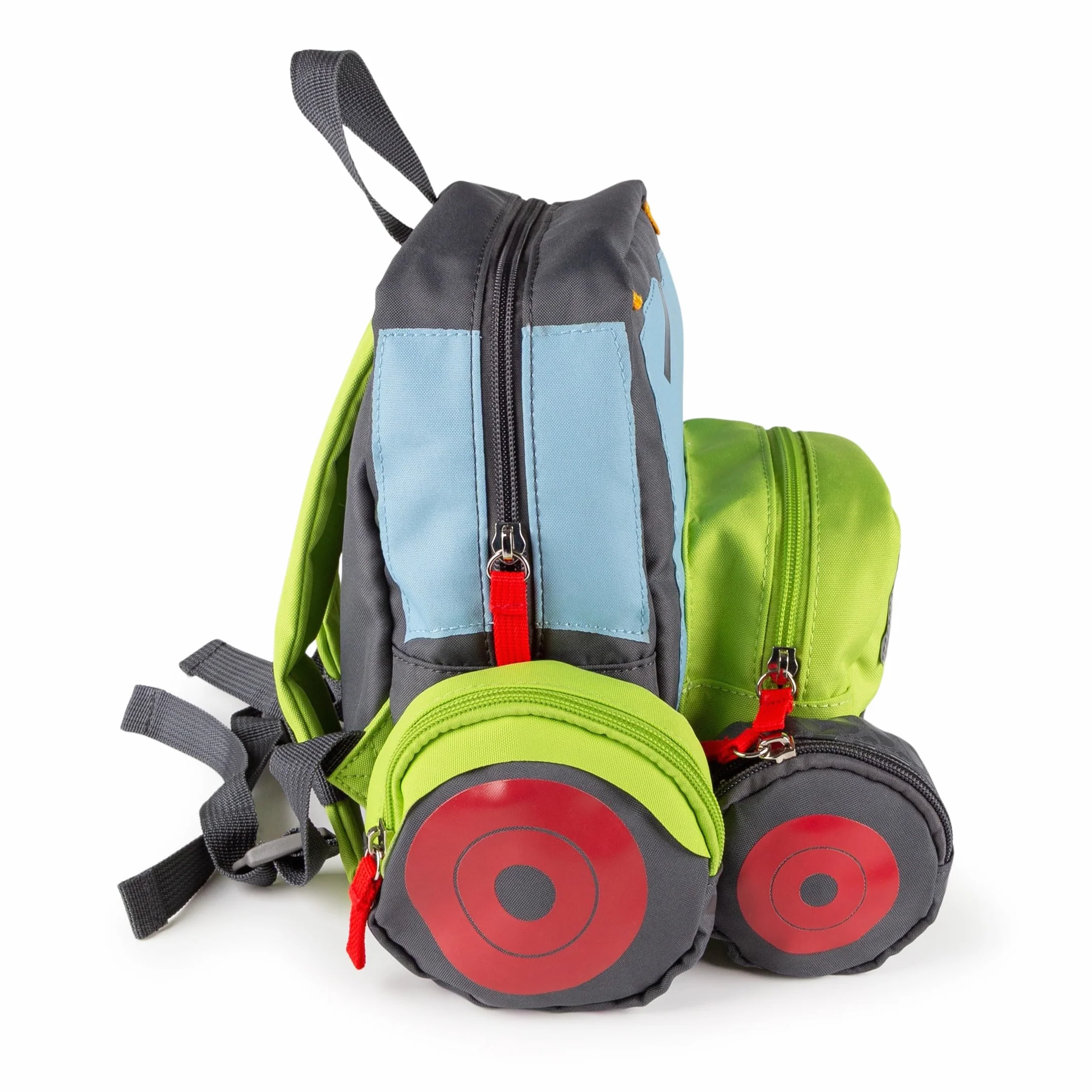 Sigikid Uniseks - Dzieci Traktor Plecak, Wielokolorowy, 5.2 l