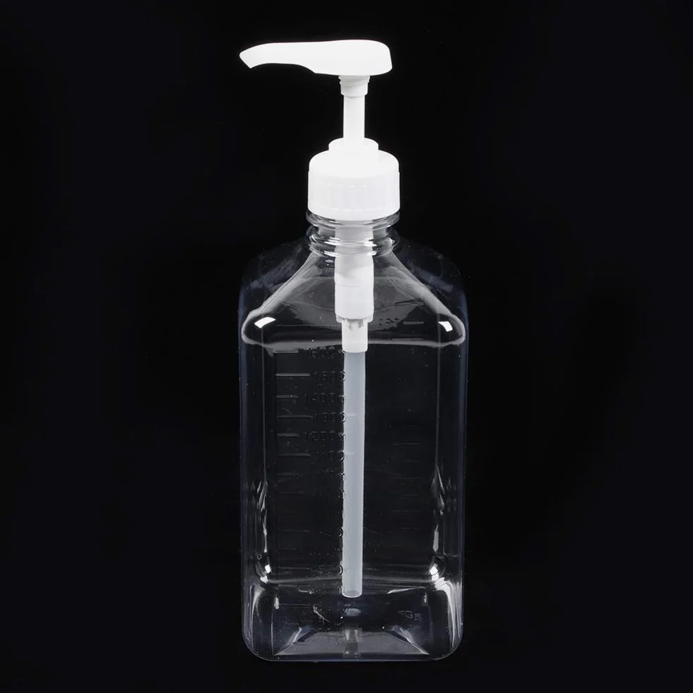Butelki z pompką 1600ml Prosty Dozownik Pojemnik na Przyprawy