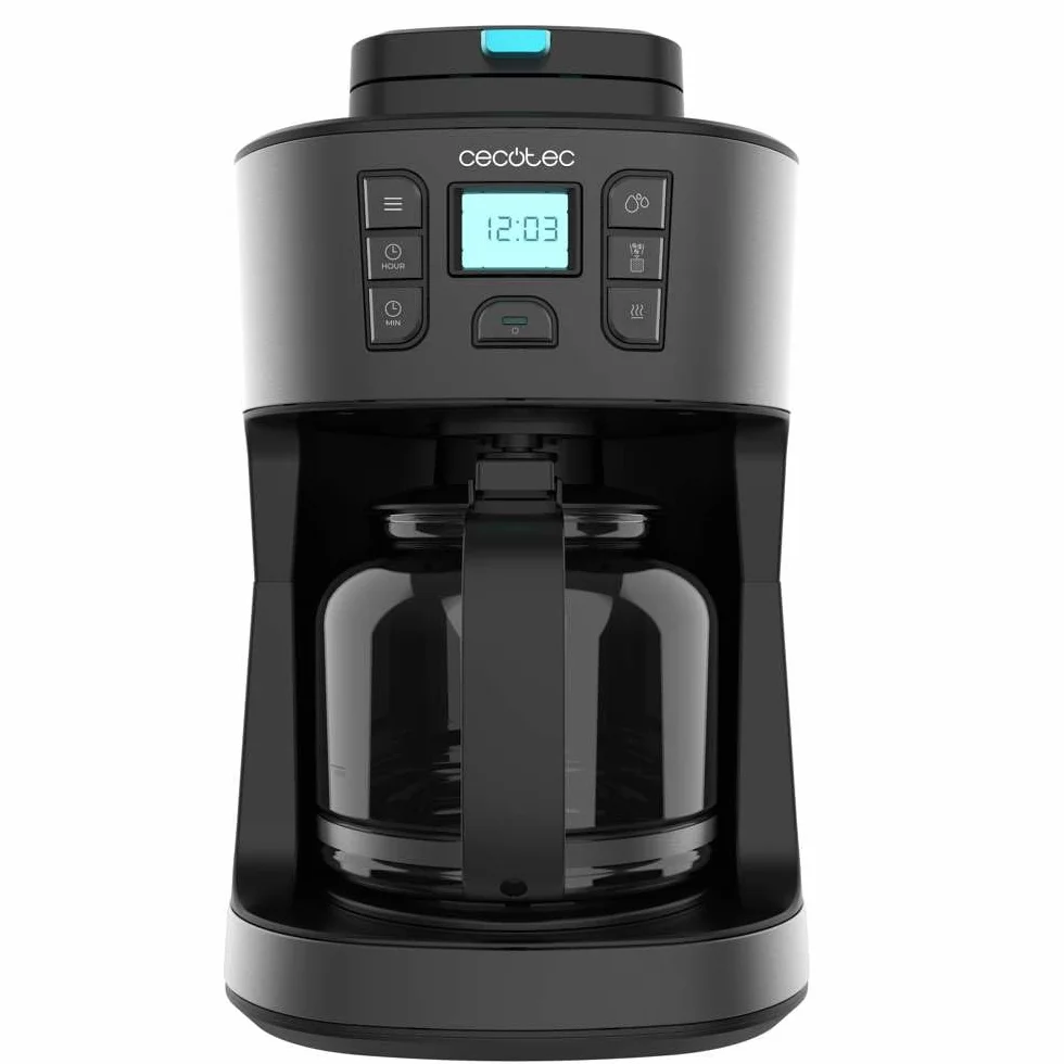 Cecotec Ekspres do kawy 66 Grind & Drop 1086 W, młynek do ostrzy, stal nierdzewna, automatyczne wyłączanie