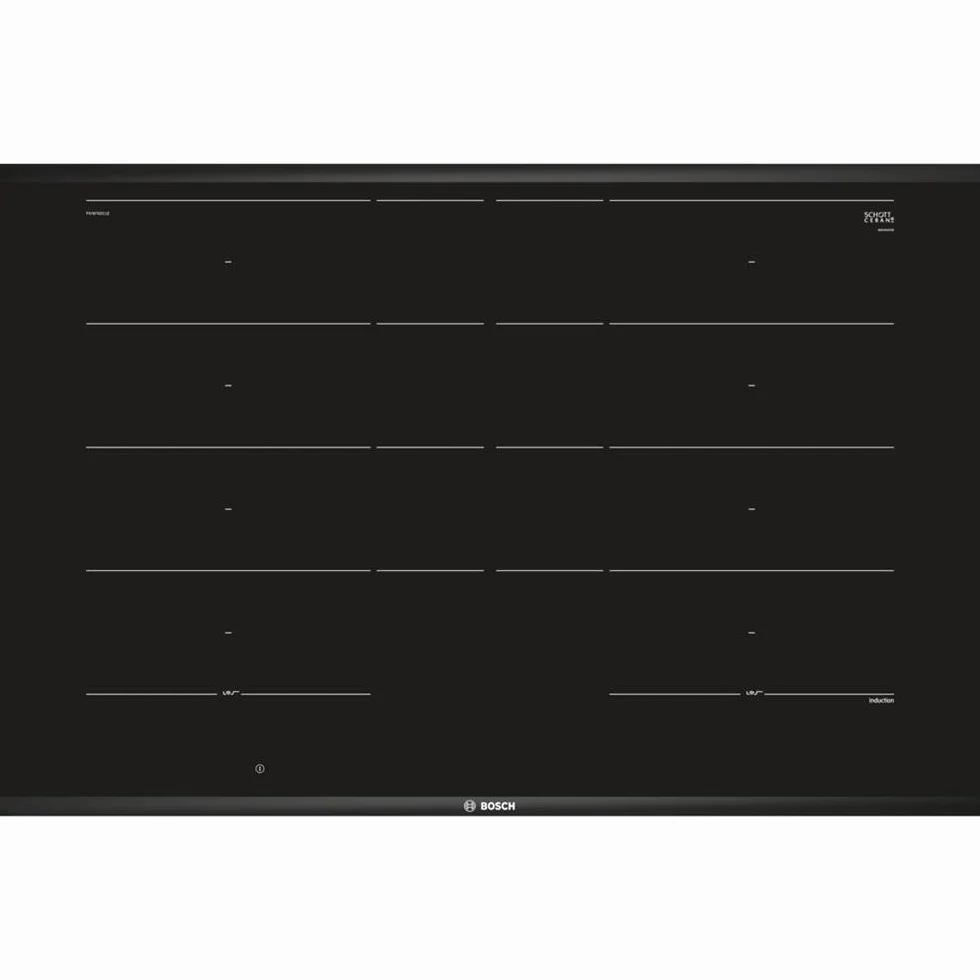 Bosch Serie 8 PXY875DC1E płyta czarna Wbudowana (umieszczenie) Płyta indukcyjna strefa 4 stref(y)