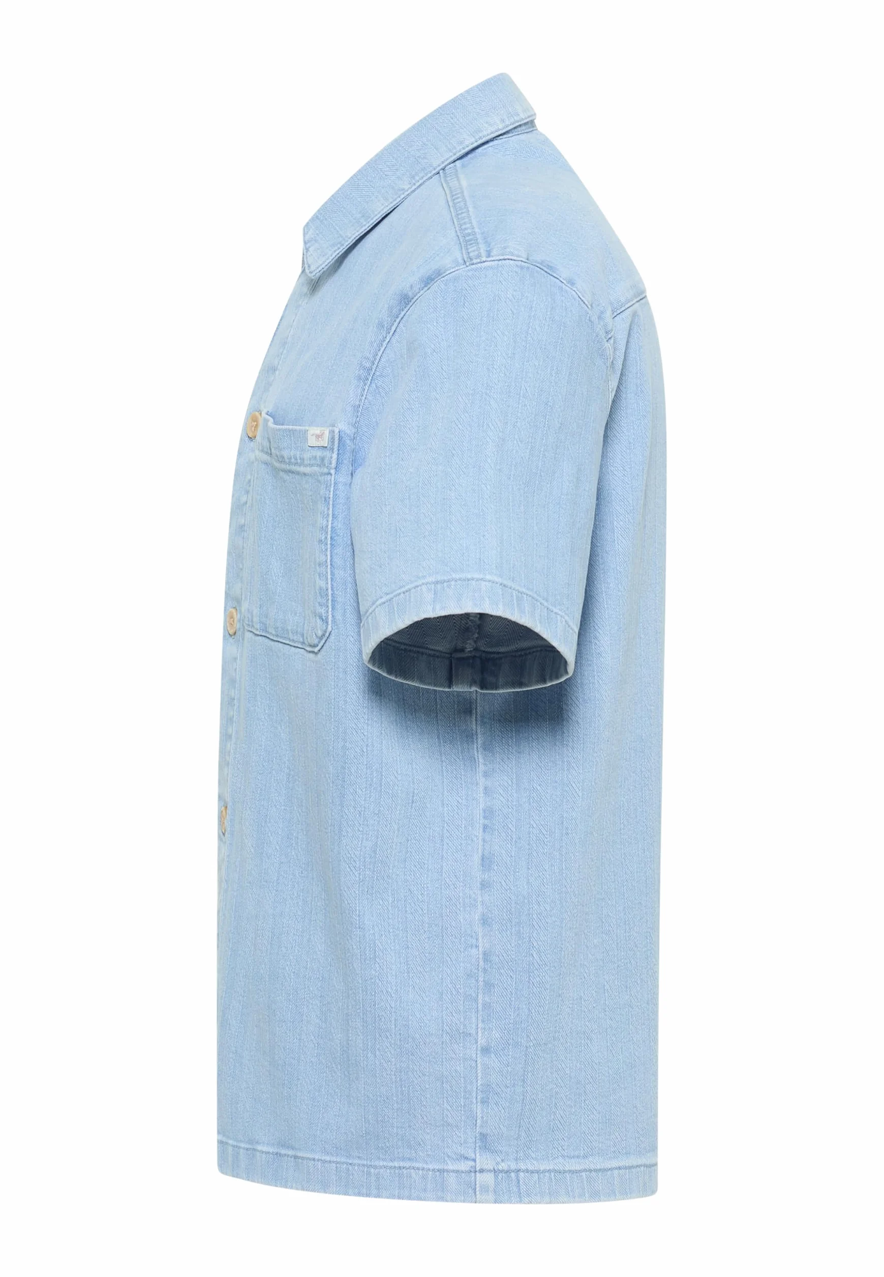 MUSTANG Koszula Mężczyźni Style Phoenix Denim