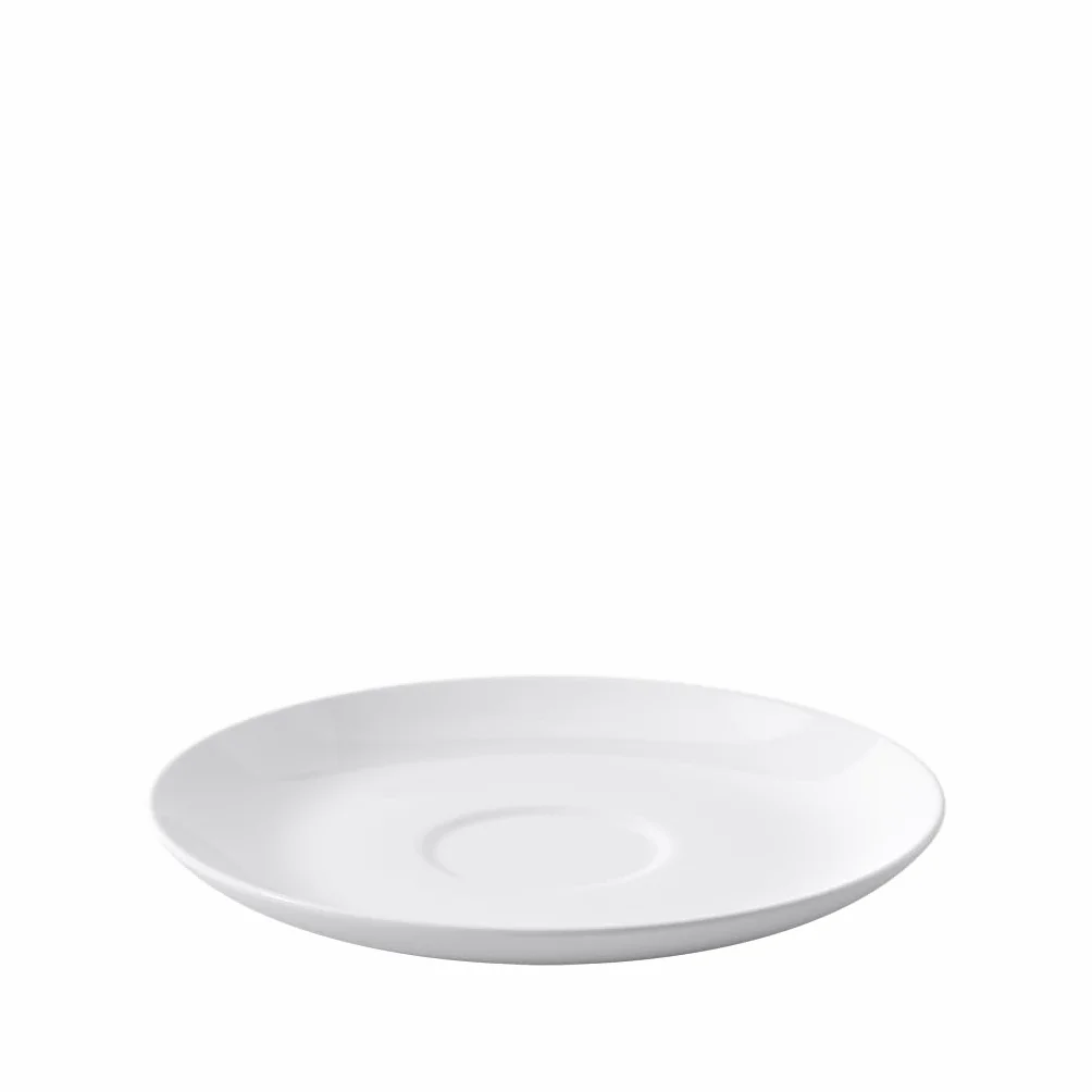 Villeroy & Boch - Royal Café au Lait spodek, prosty spodek z wysokiej jakości porcelany, nadaje się do mycia w zmywarce, 180 mm