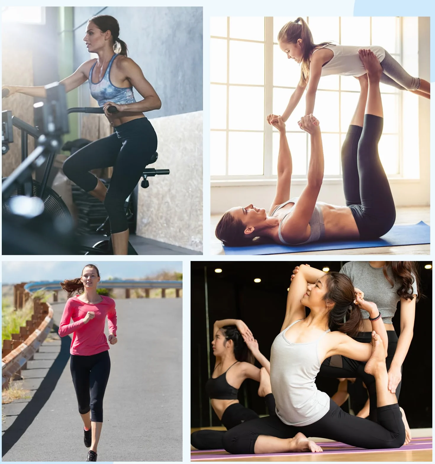 Damskie legginsy Push Up 3/4 Pirackie legginsy damskie fitness z wysokim stanem elastyczne spodnie sportowe Capri do biegania jogi pilates trening rozciągliwe