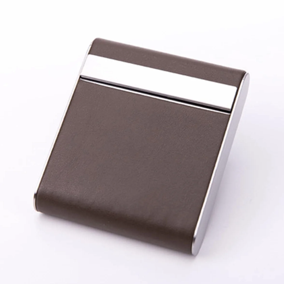 Etui na papierosy Etui na papierosy ze stali nierdzewnej Etui na papierosy z metalu Nowe etui na papierosy z włókna węglowego z magnetyczną klamrą Flip do，G