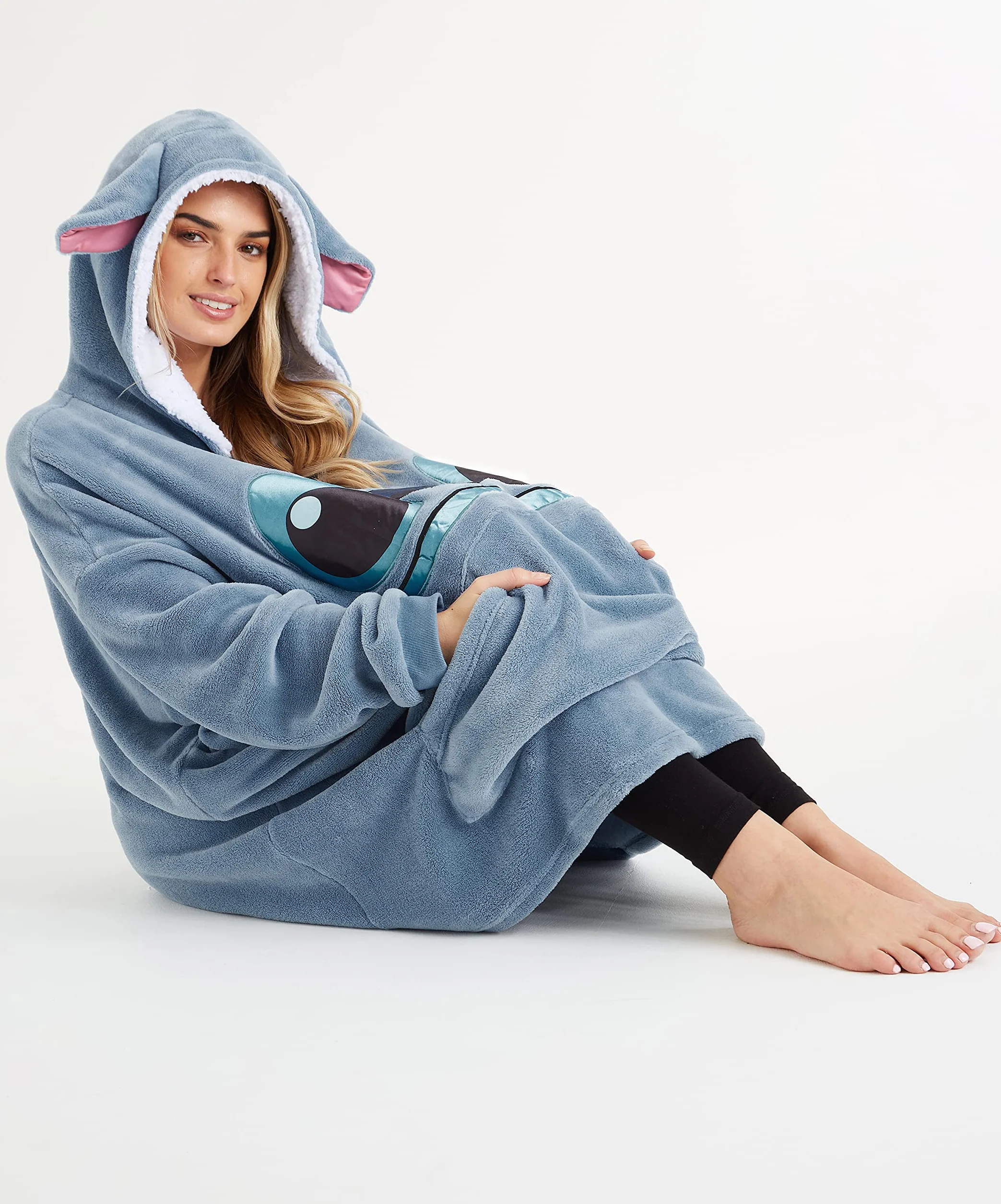 Disney Bluza z kapturem oversize Kobiety Hoodie Blanket