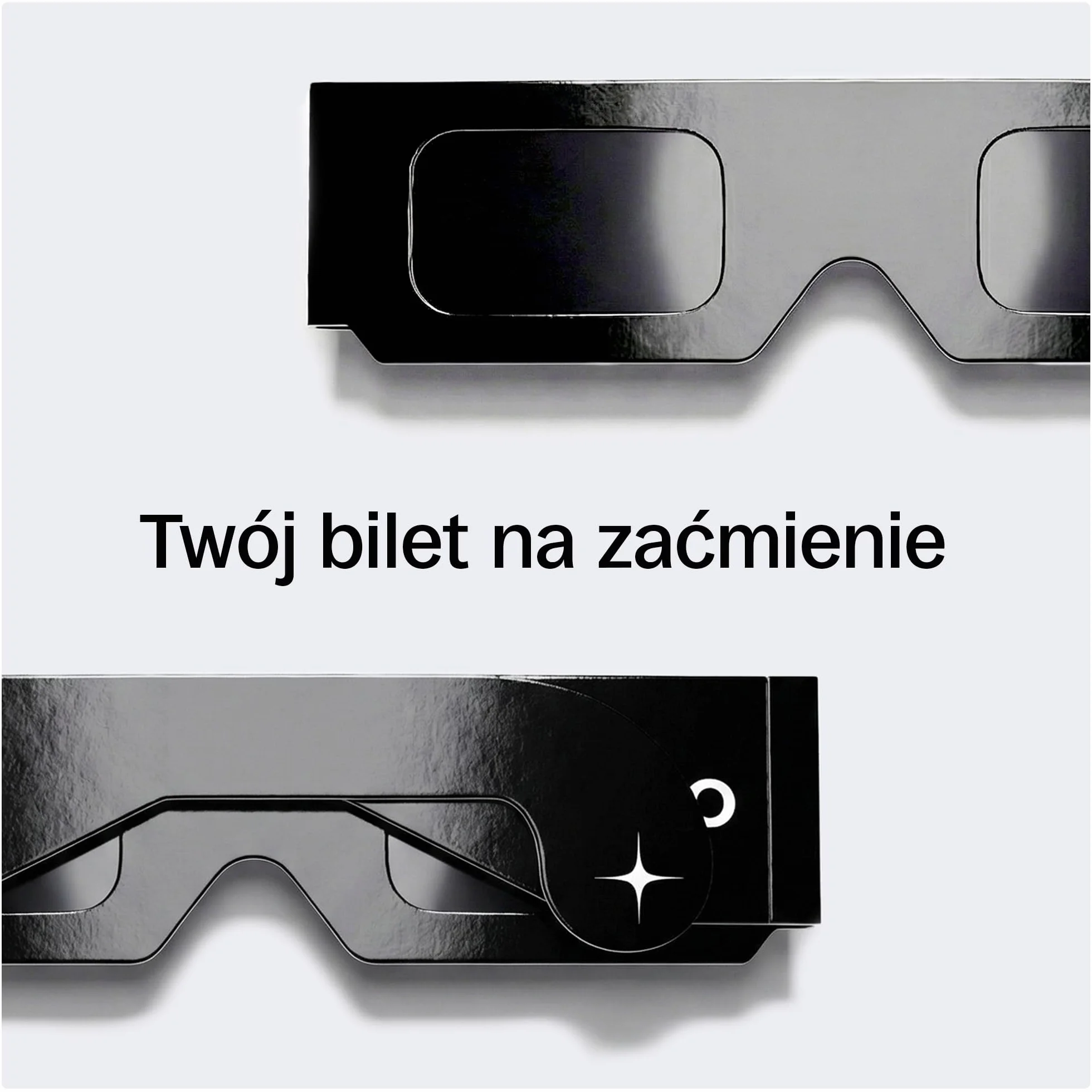 ORRO Classic Okulary do Zaćmienia Słońca 2 Sztuki na 12 Sierpnia 2026, Certyfikowana Ochrona Oczu, EN ISO 12312-2:2015 Testowane, Oznakowane CE do Bezpiecznego Obserwowania Słońca