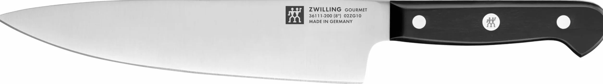 ZWILLING Gourmet nóż szefa kuchni 20 cm stal nierdzewna czarny Made in Germany