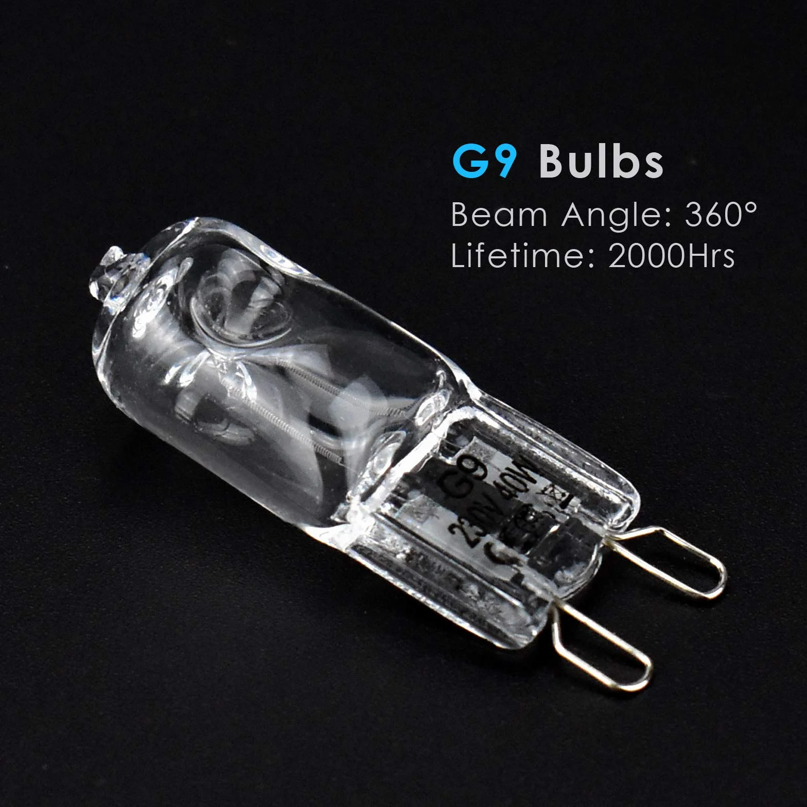BROTOU G9 lampa do piekarnika 40W 230V 2800K ściemniana halogenowa 4 sztuki