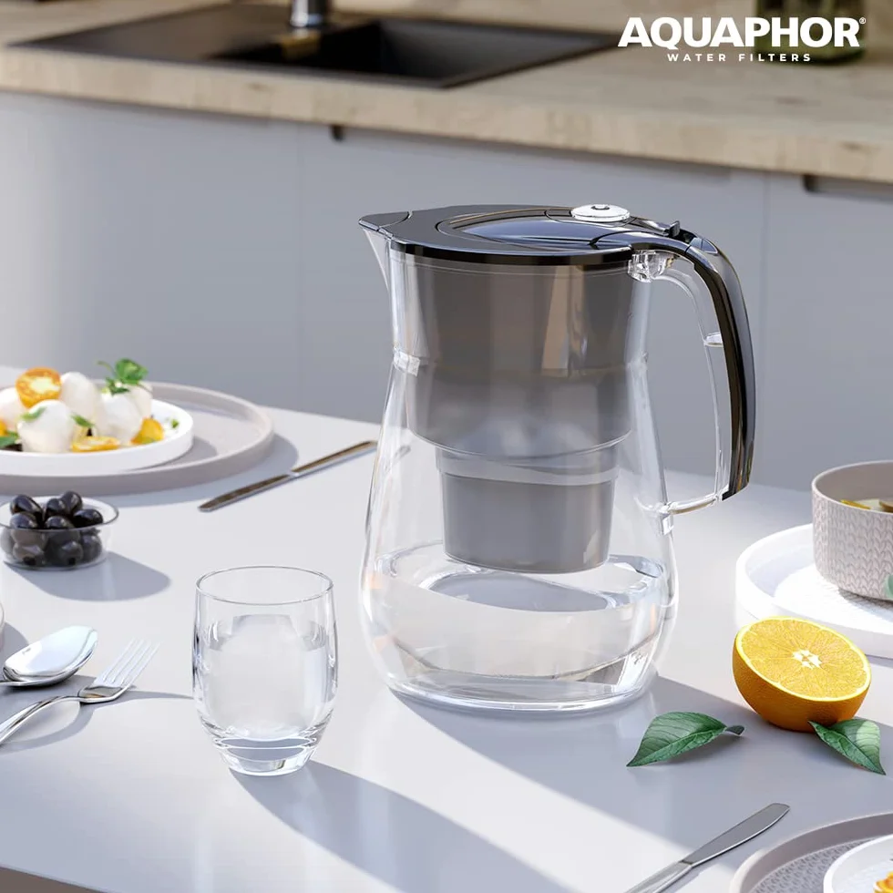 AQUAPHOR Filtr do wody Onyks Czarny 4,2 l z filtrem MaxFOR+